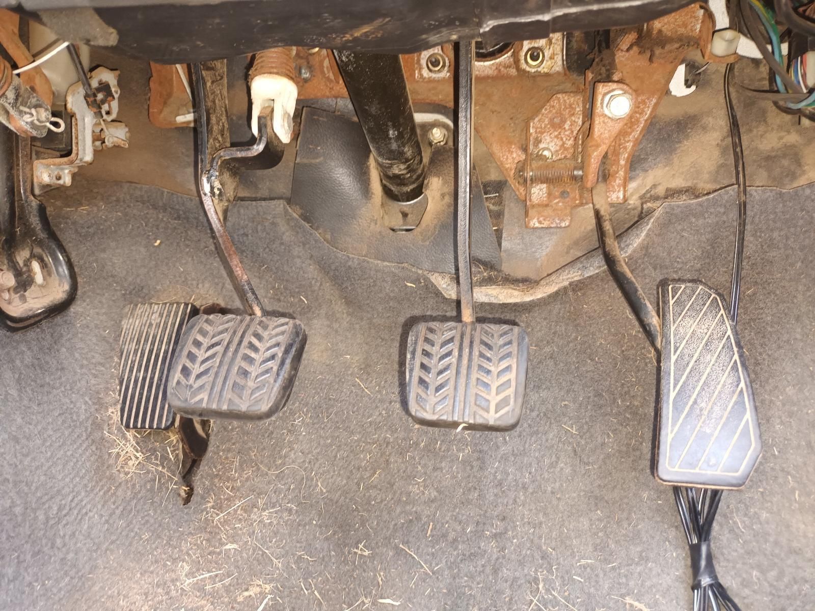 A Close Up of the Brake Pedals of a Car — South West 4WD Wreckers In Brisbane, QLD