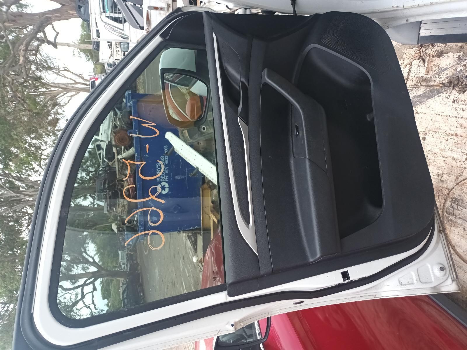 A White Car with the Door Open and the Door Handle Visible — South West 4WD Wreckers In Brisbane, QLD