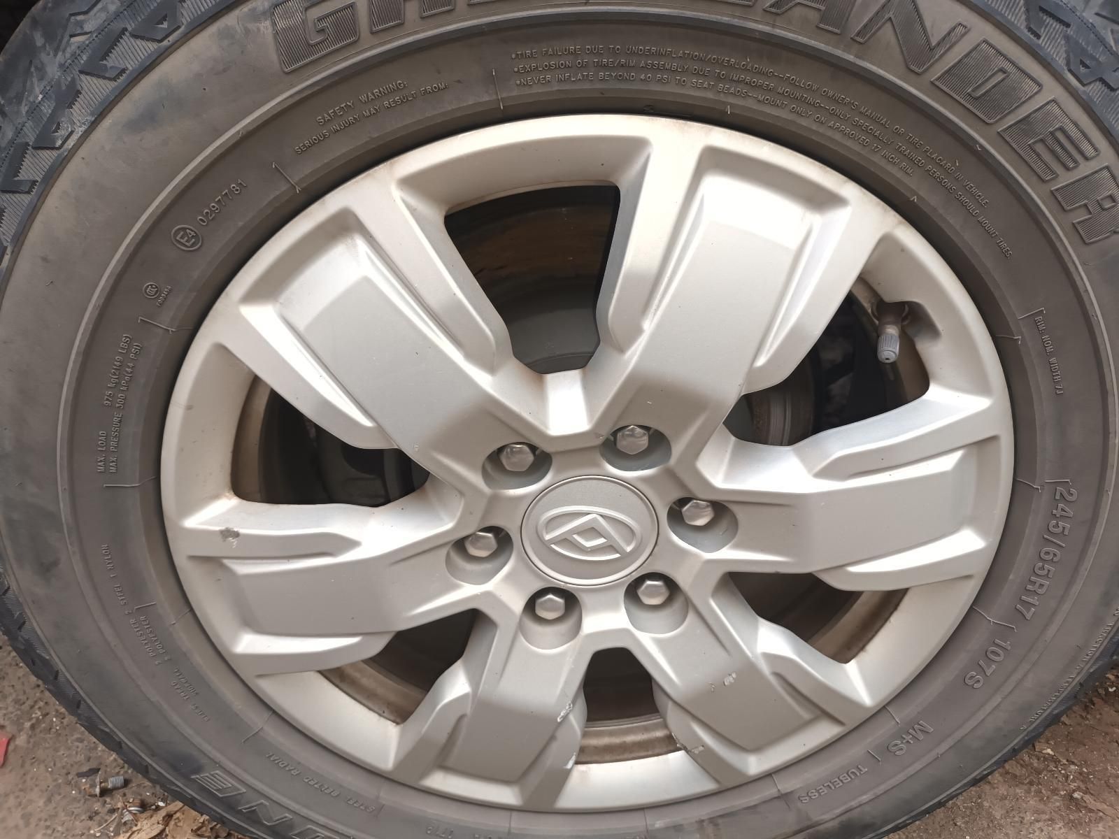 A Close Up of a Car Wheel with a Continental Tire on It — South West 4WD Wreckers In Brisbane, QLD