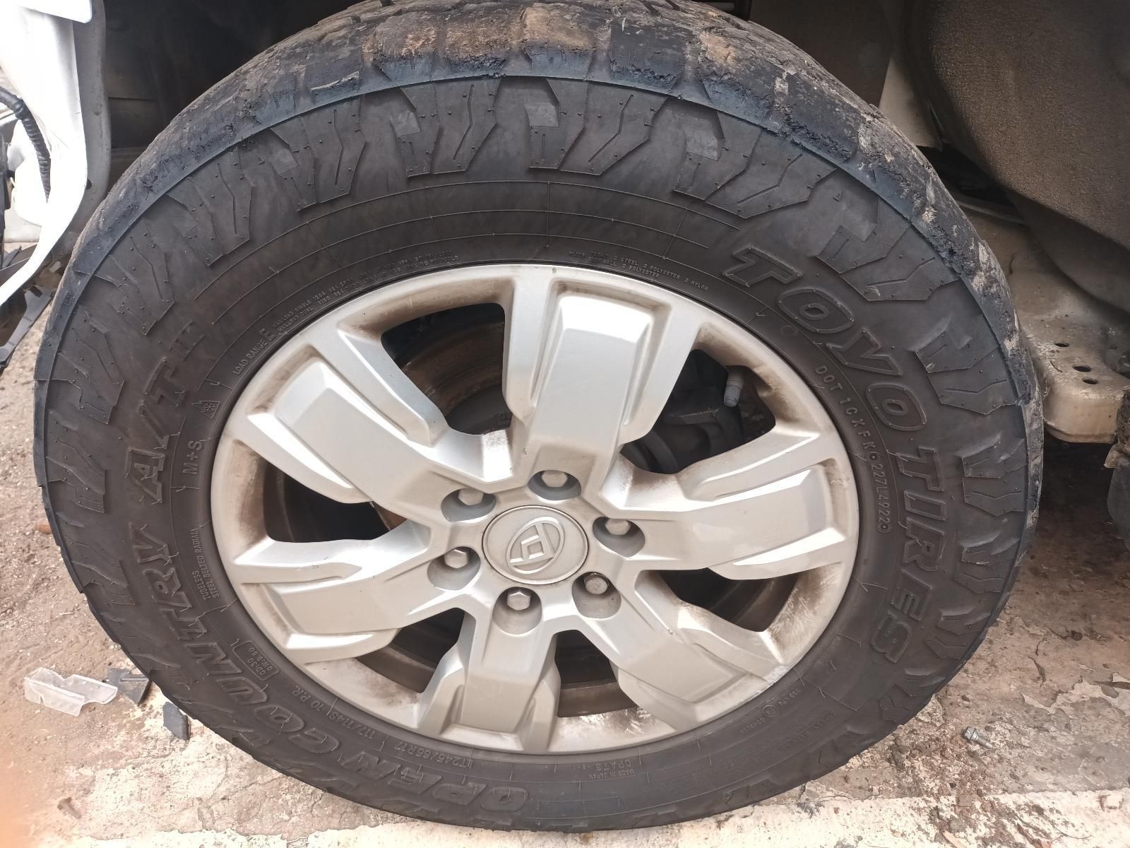 A Close Up of a Tire on a Car Wheel — South West 4WD Wreckers In Brisbane, QLD