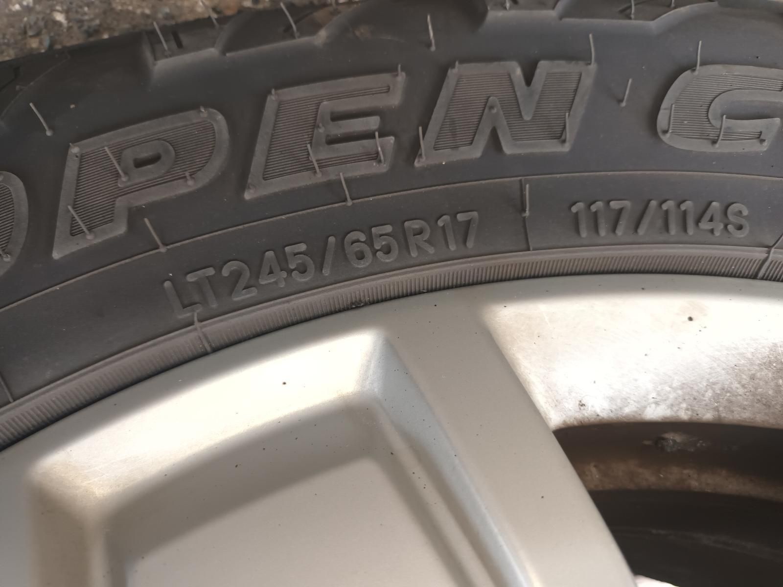 A Close Up of a Tire That Says Open on It — South West 4WD Wreckers In Brisbane, QLD