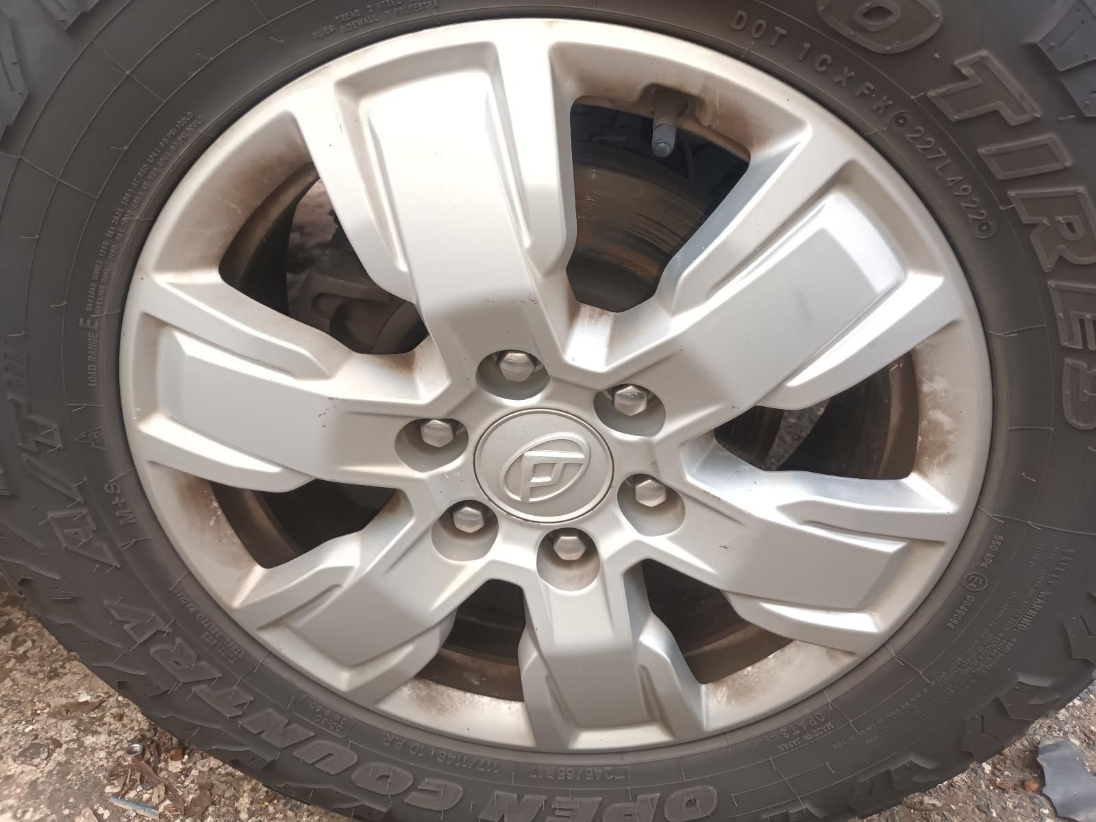 A Close Up of a Tire with the Word Triple on It — South West 4WD Wreckers In Brisbane, QLD