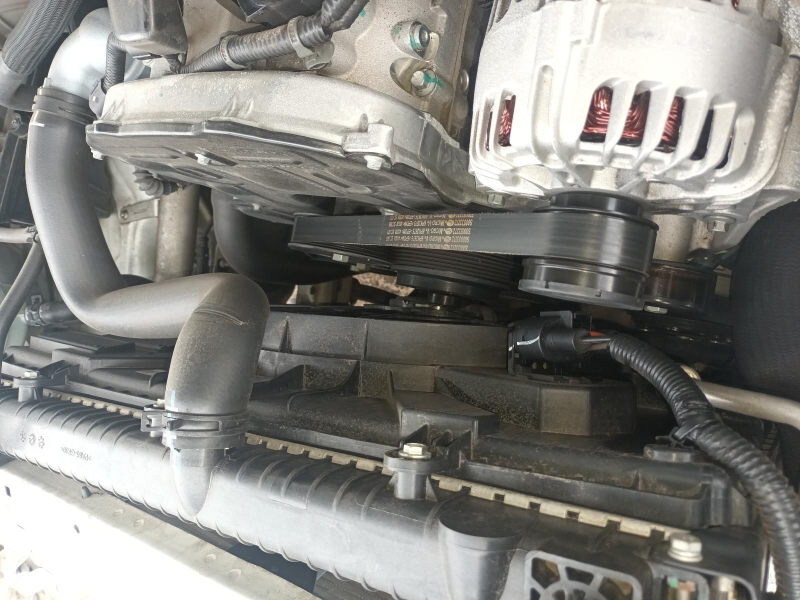 A Close Up of a Car Engine with a Radiator and Alternator — South West 4WD Wreckers In Brisbane, QLD