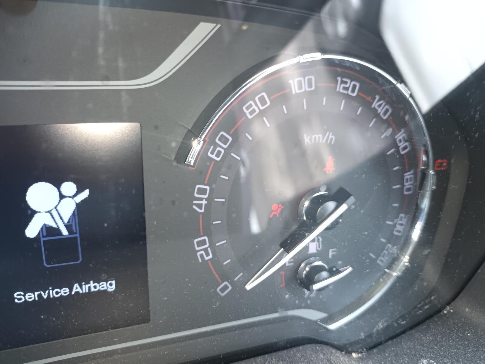 A Close Up of a Car Dashboard with a Service Airbag Displayed — South West 4WD Wreckers In Brisbane, QLD