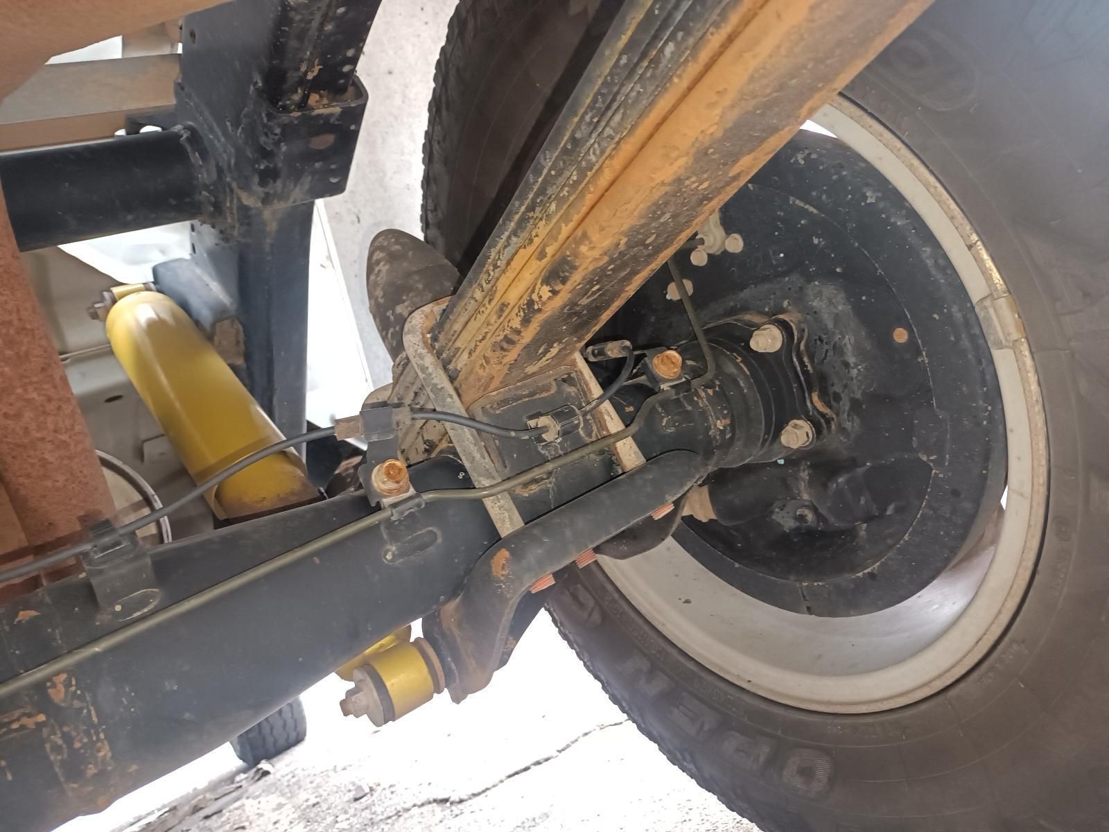A Close Up of the Rear Suspension of a Truck — South West 4WD Wreckers In Brisbane, QLD