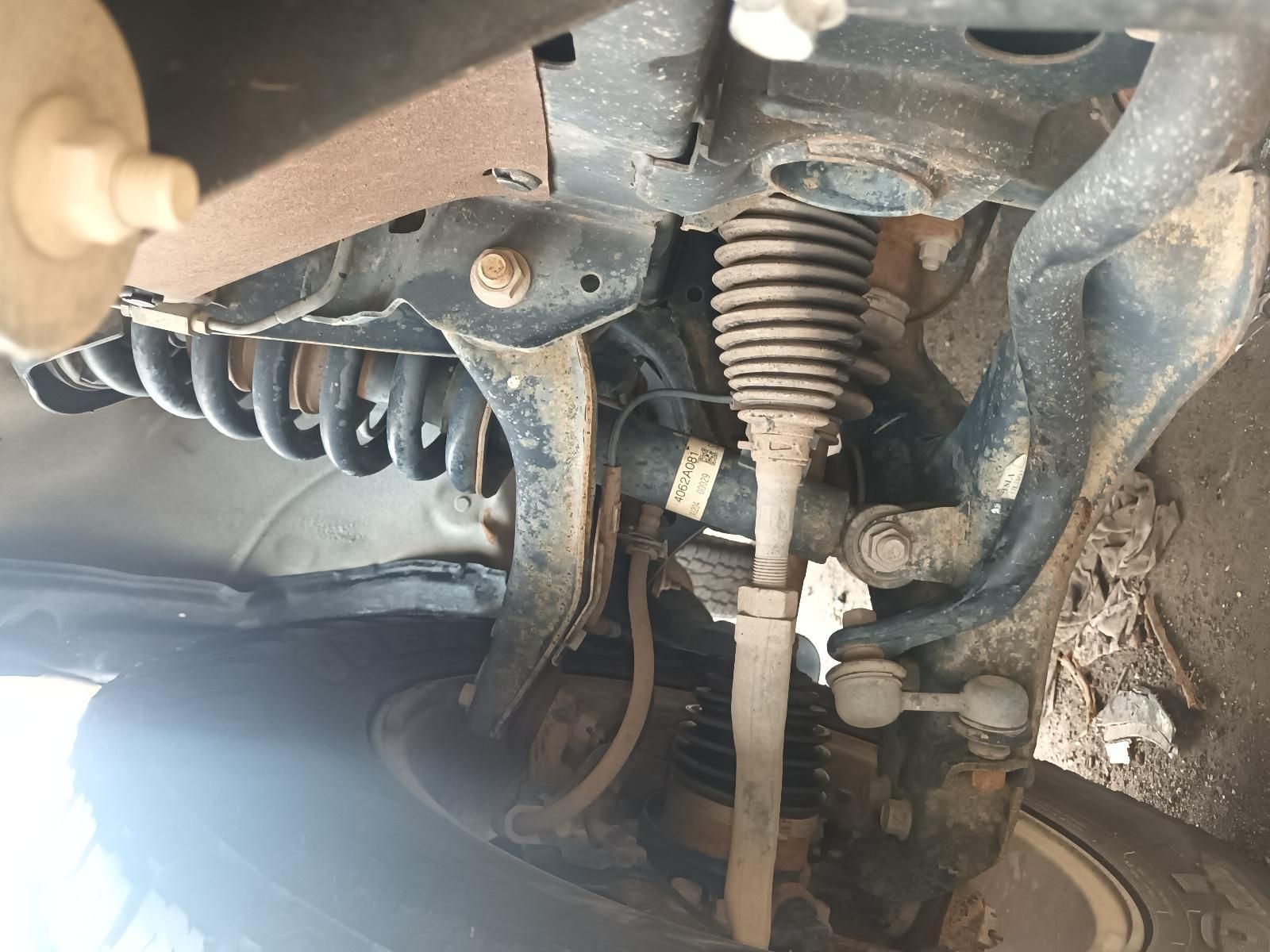A Close Up of the Underside of a Car's Suspension System — South West 4WD Wreckers In Brisbane, QLD