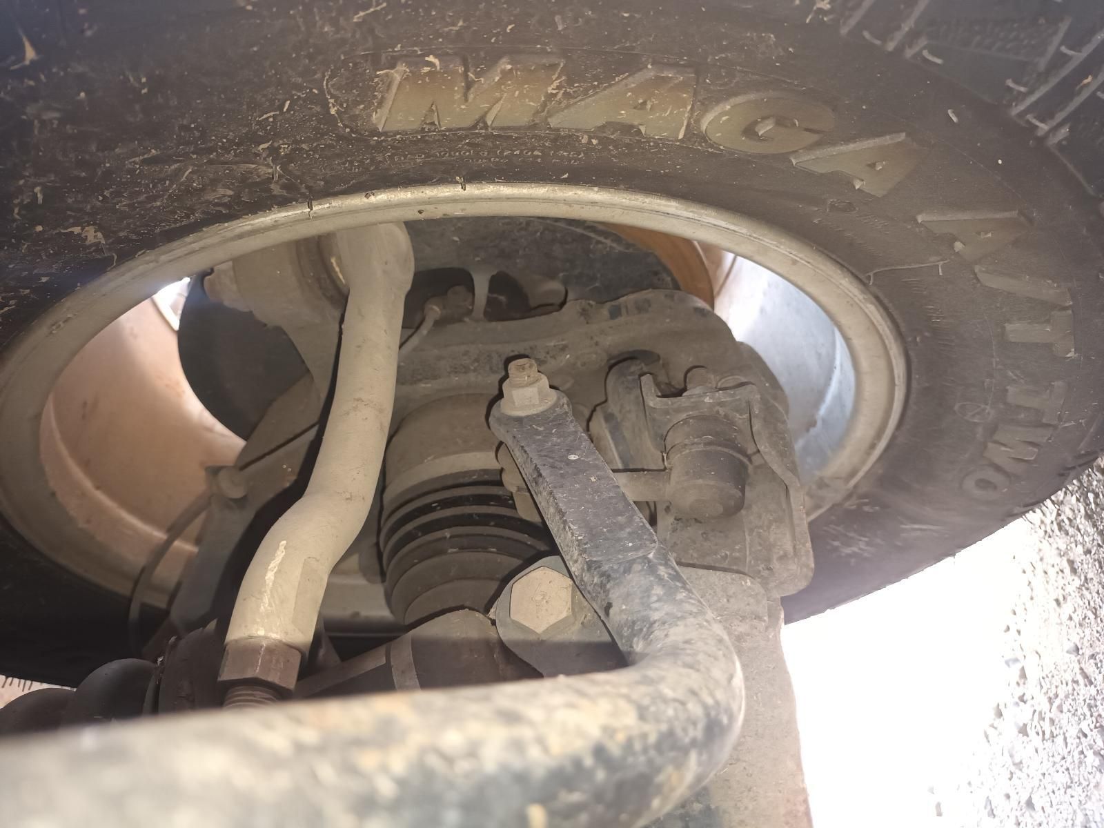 A Close Up of a Tire on a Car with the Word Ridge on It — South West 4WD Wreckers In Brisbane, QLD