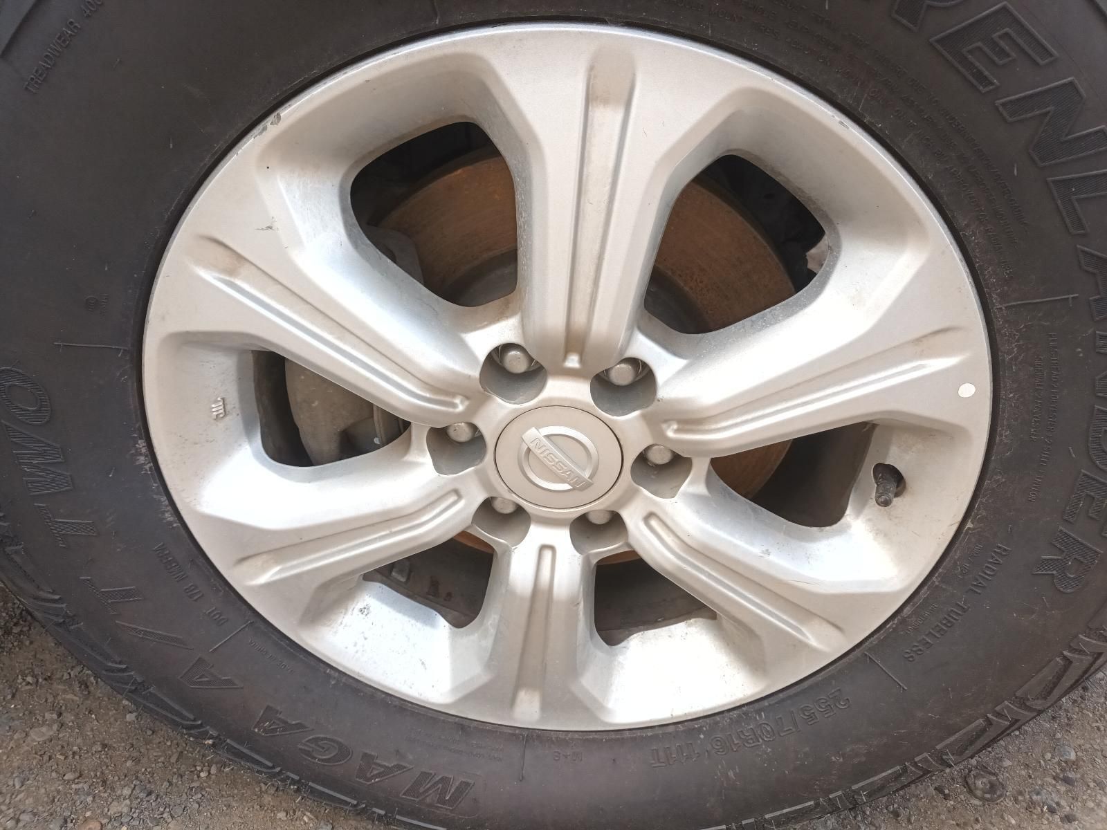 A Close Up of a Nissan Tire and Wheel — South West 4WD Wreckers In Brisbane, QLD