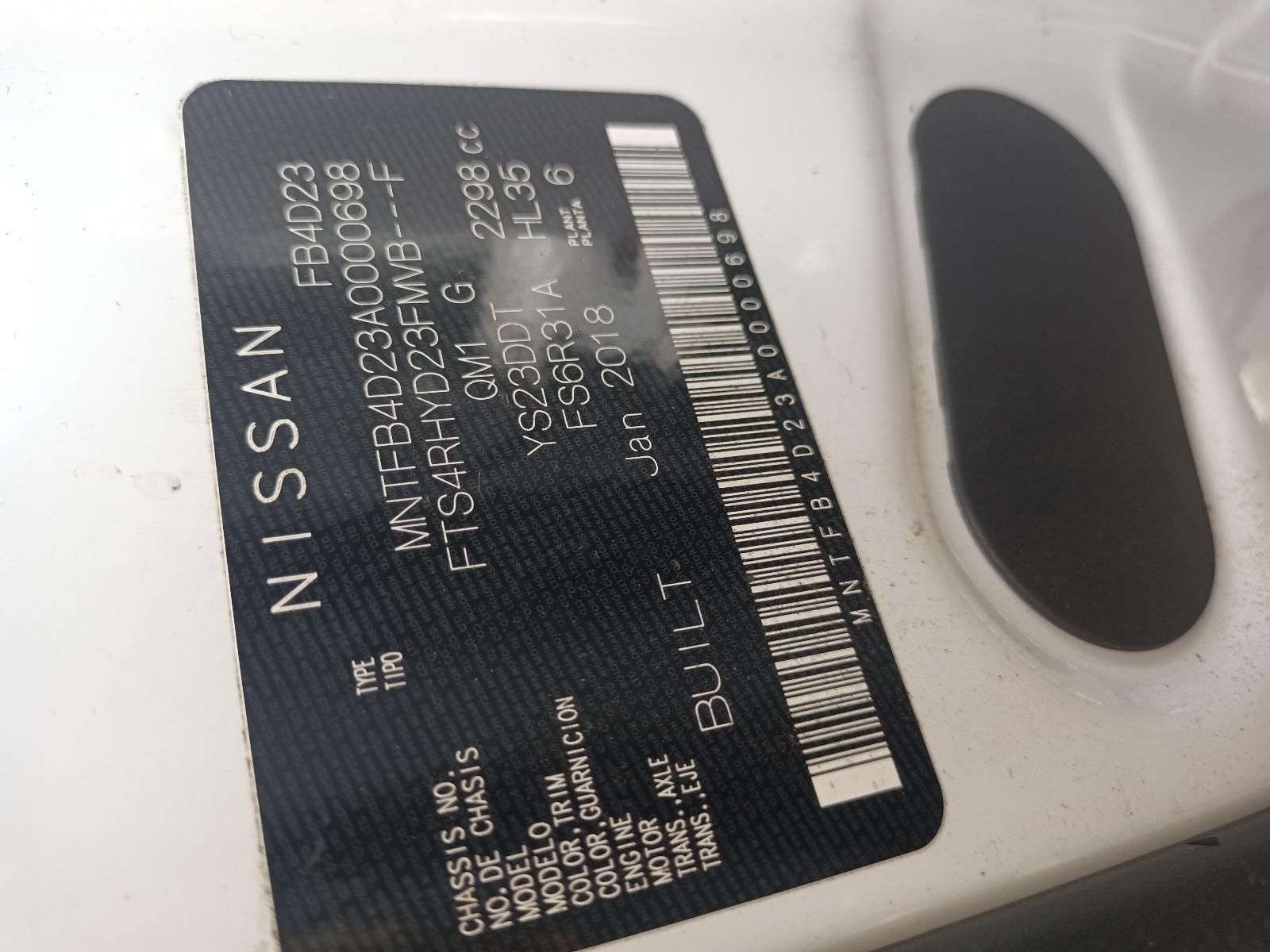 A Close Up of a Nissan Sticker on a White Car — South West 4WD Wreckers In Brisbane, QLD