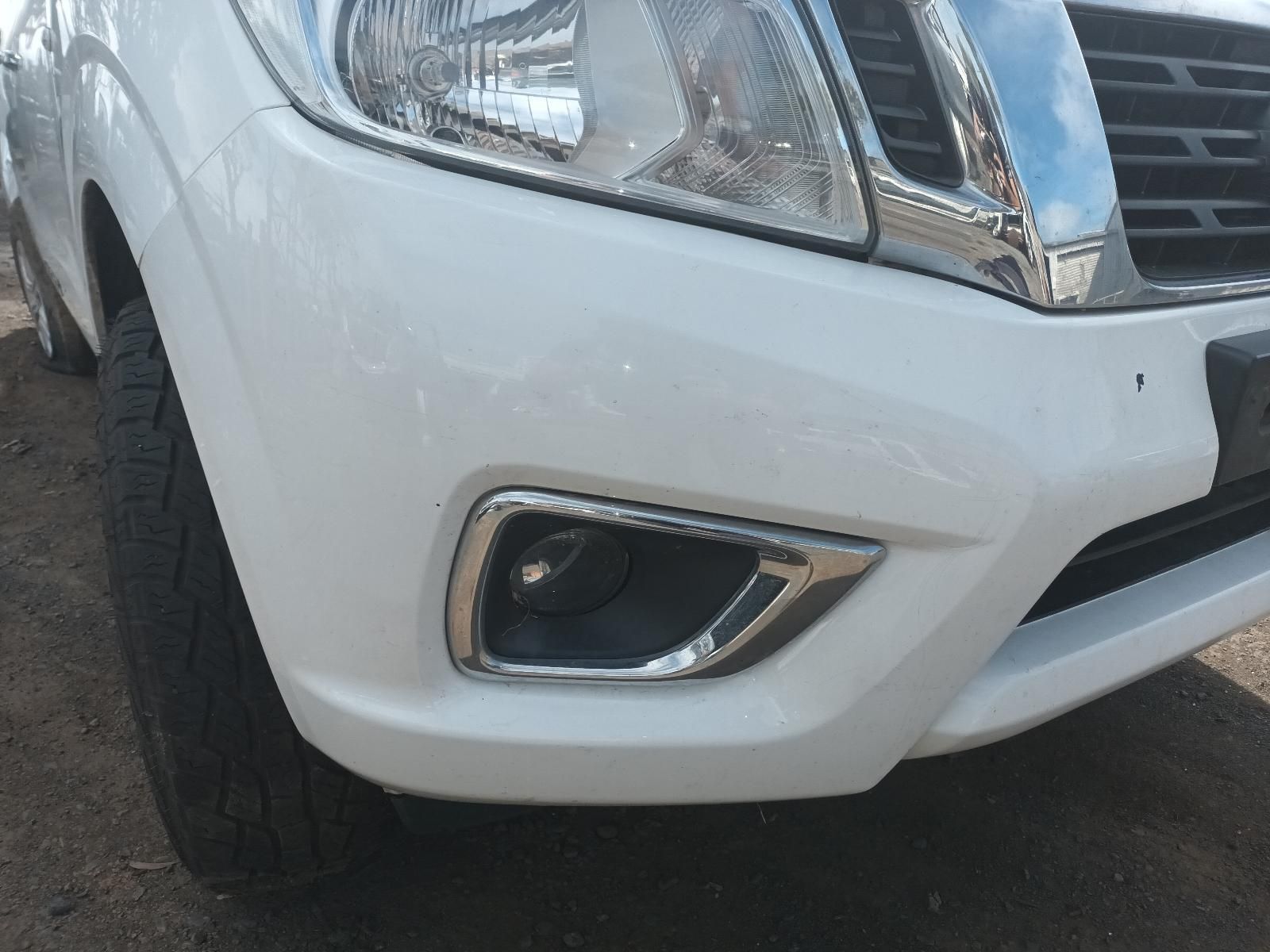 A Close Up of the Front of a White Car — South West 4WD Wreckers In Brisbane, QLD