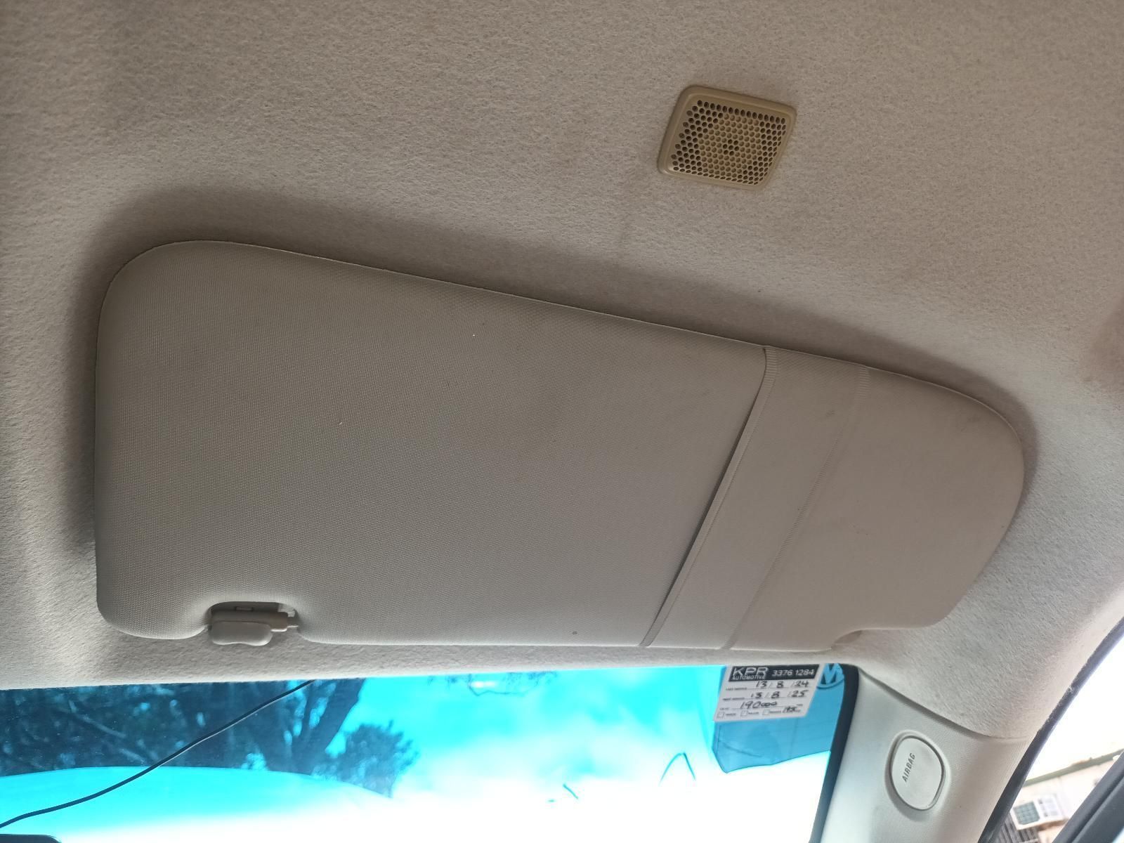 A Sun Visor is Hanging from the Ceiling of a Car — South West 4WD Wreckers In Brisbane, QLD