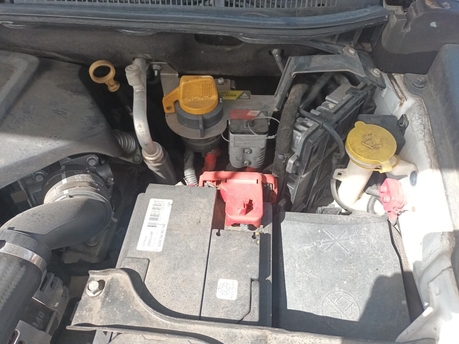 A Close Up of the Engine of a Car with a Battery — South West 4WD Wreckers In Brisbane, QLD