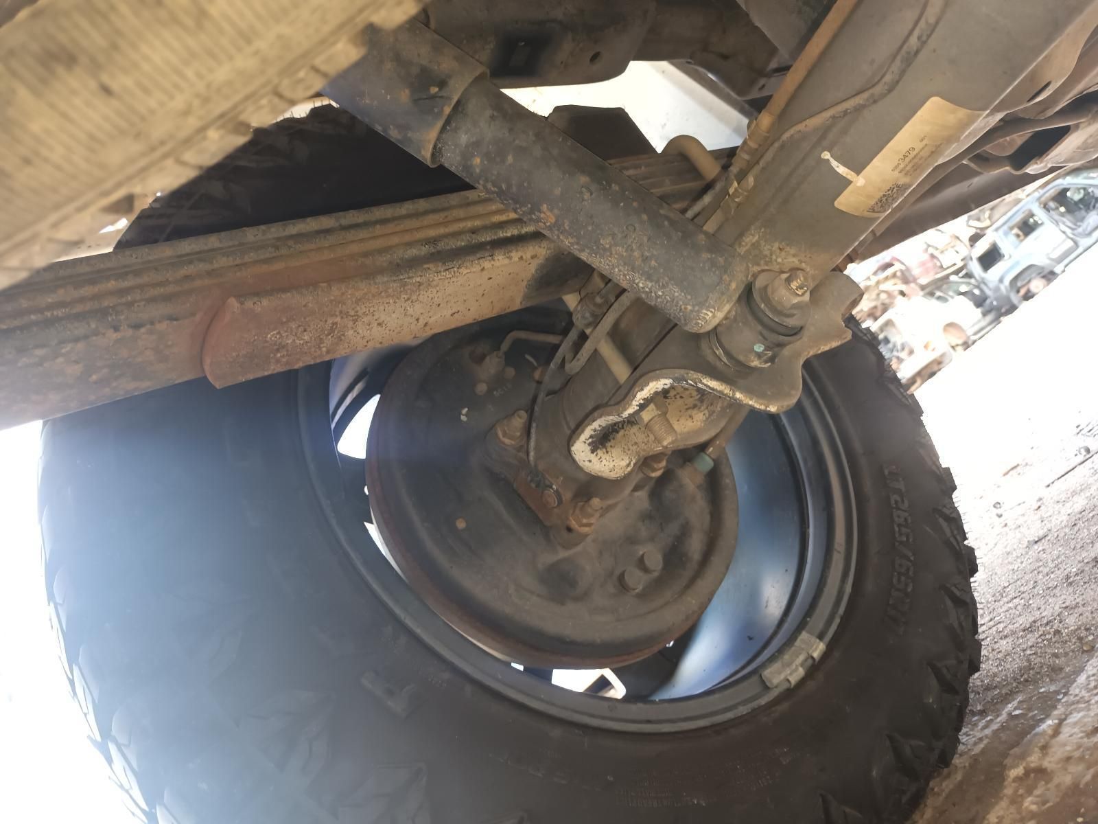 A Close Up of the Underside of a Truck's Wheel — South West 4WD Wreckers In Brisbane, QLD