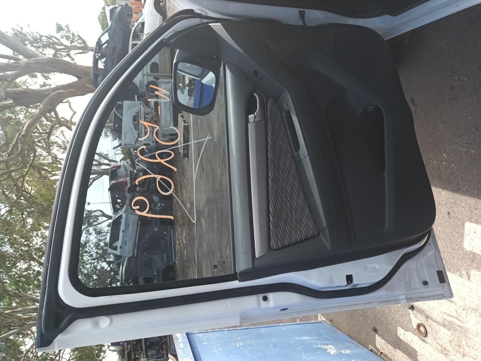 A White Car with the Door Open and the Words Written on It — South West 4WD Wreckers In Brisbane, QLD