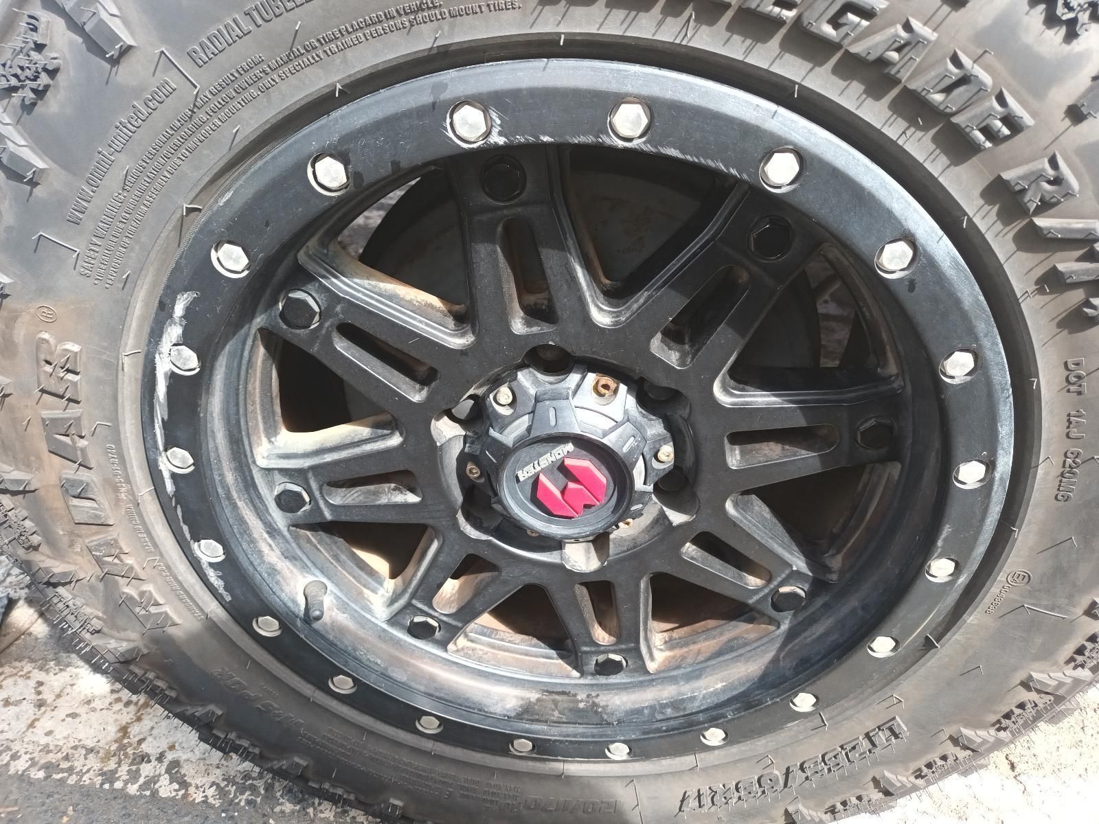 A Close Up of a Tire and Wheel on a Vehicle — South West 4WD Wreckers In Brisbane, QLD