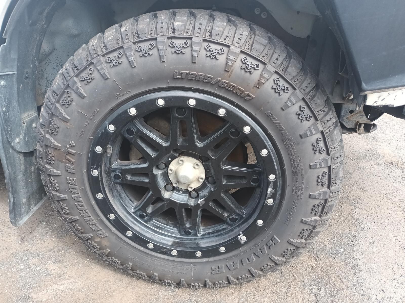 A Close Up of a Tire on a Car with a Black Rim — South West 4WD Wreckers In Brisbane, QLD