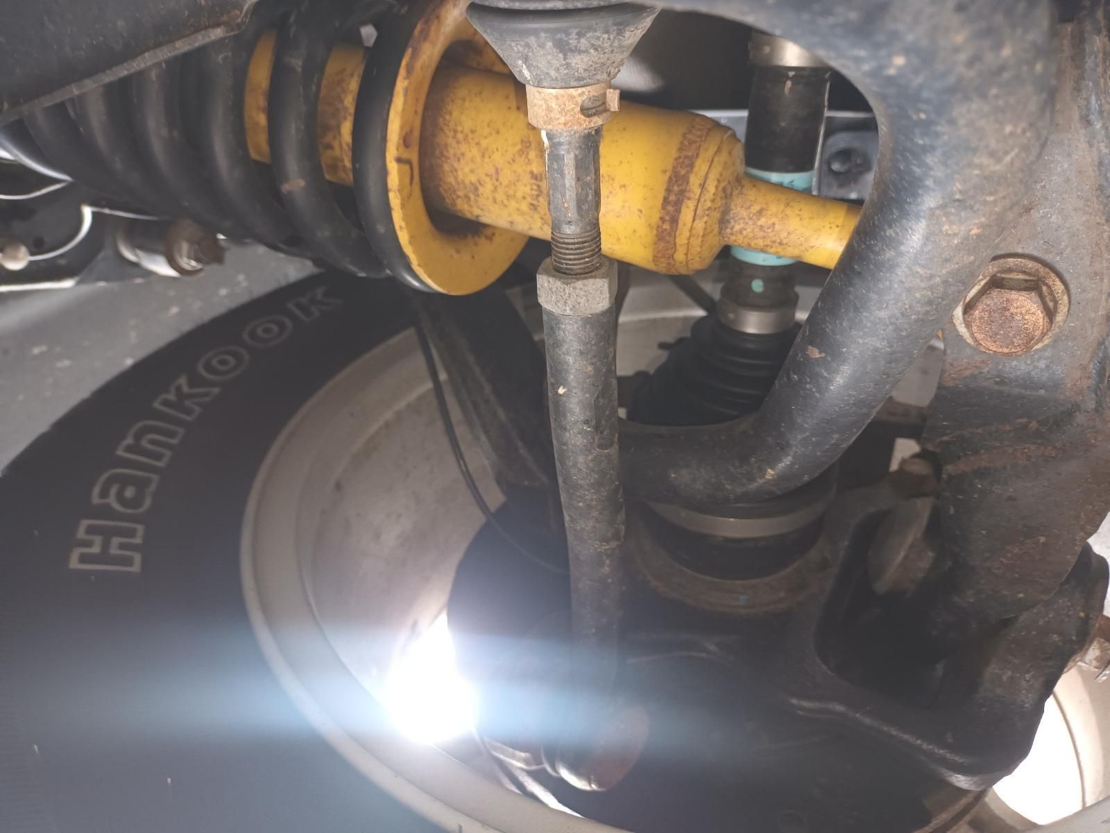 A Close Up of a Hankook Tire on a Car — South West 4WD Wreckers In Brisbane, QLD