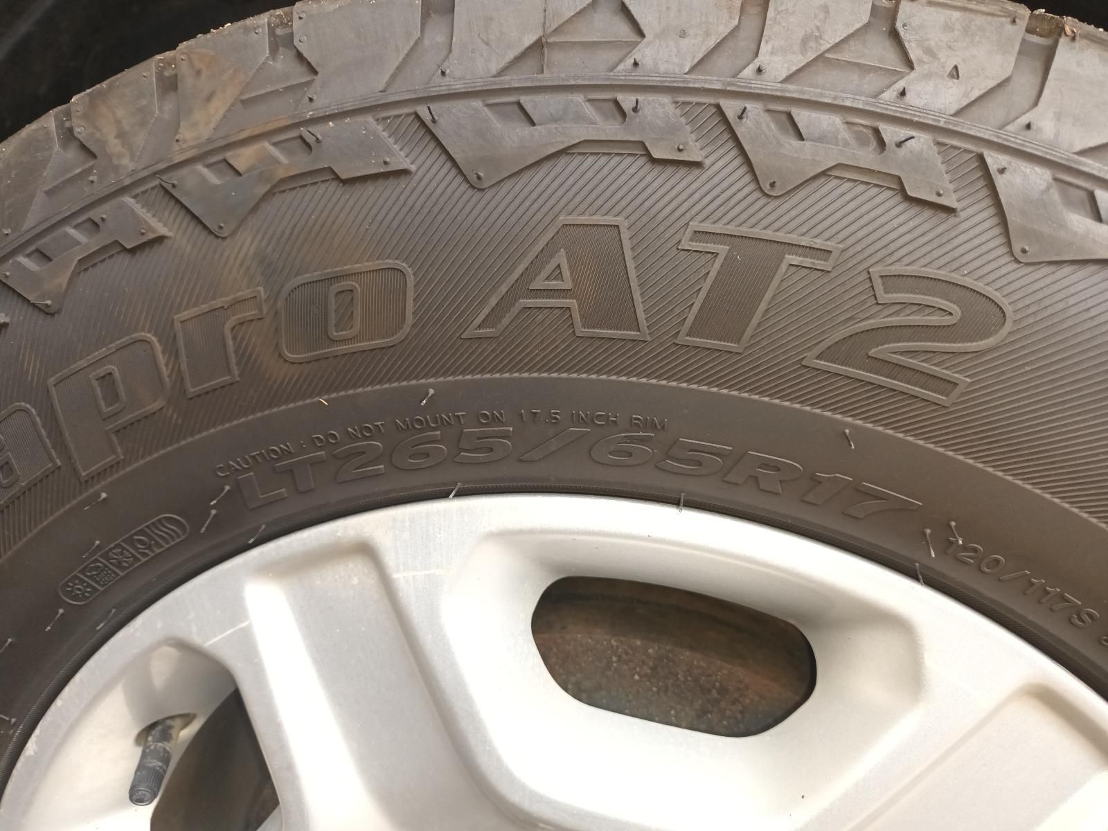 A Close Up of a Tire That Says Pro At2 on It — South West 4WD Wreckers In Brisbane, QLD