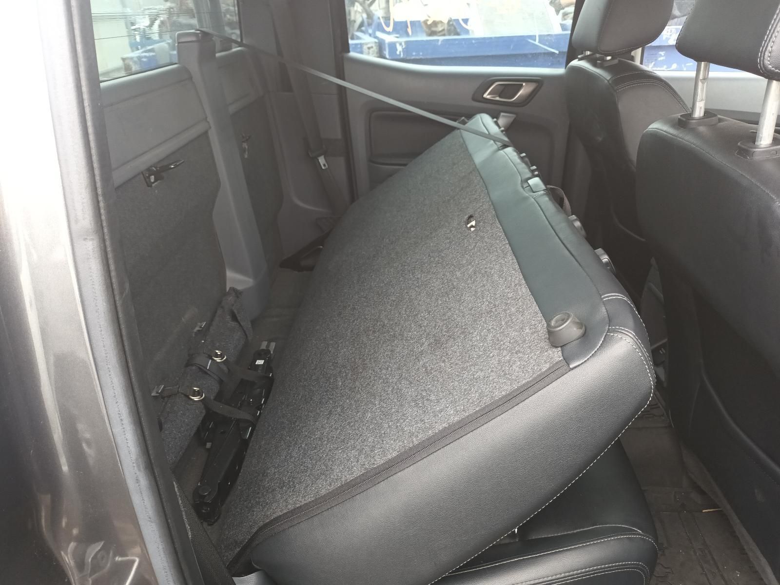 The Back Seat of a Truck with the Seat Folded Down — South West 4WD Wreckers In Brisbane, QLD