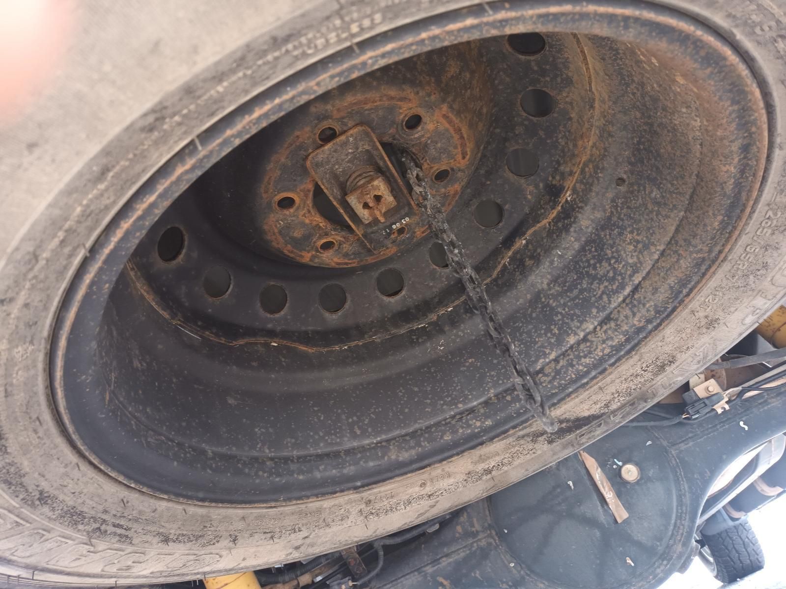 A Close Up of a Tire with a Chain Around It — South West 4WD Wreckers In Brisbane, QLD