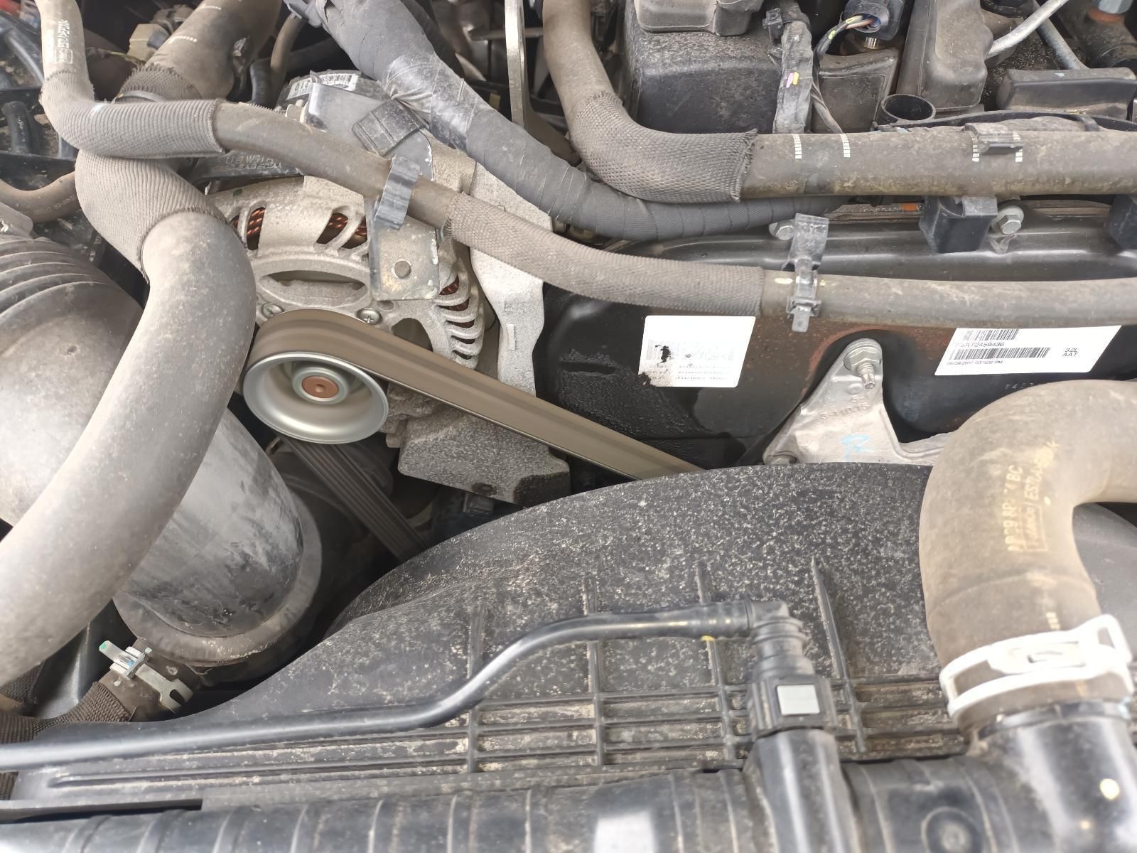 A Close Up of a Car Engine with a Belt on It — South West 4WD Wreckers In Brisbane, QLD