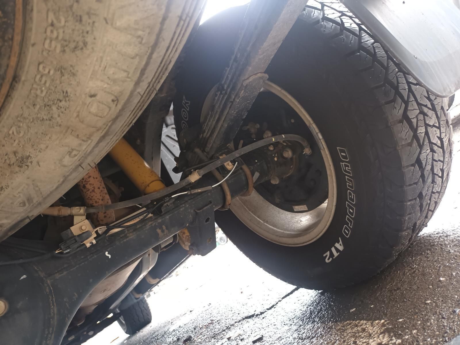 A Close Up of a Tire on a Car That Says Bfgoodrich At2 — South West 4WD Wreckers In Brisbane, QLD