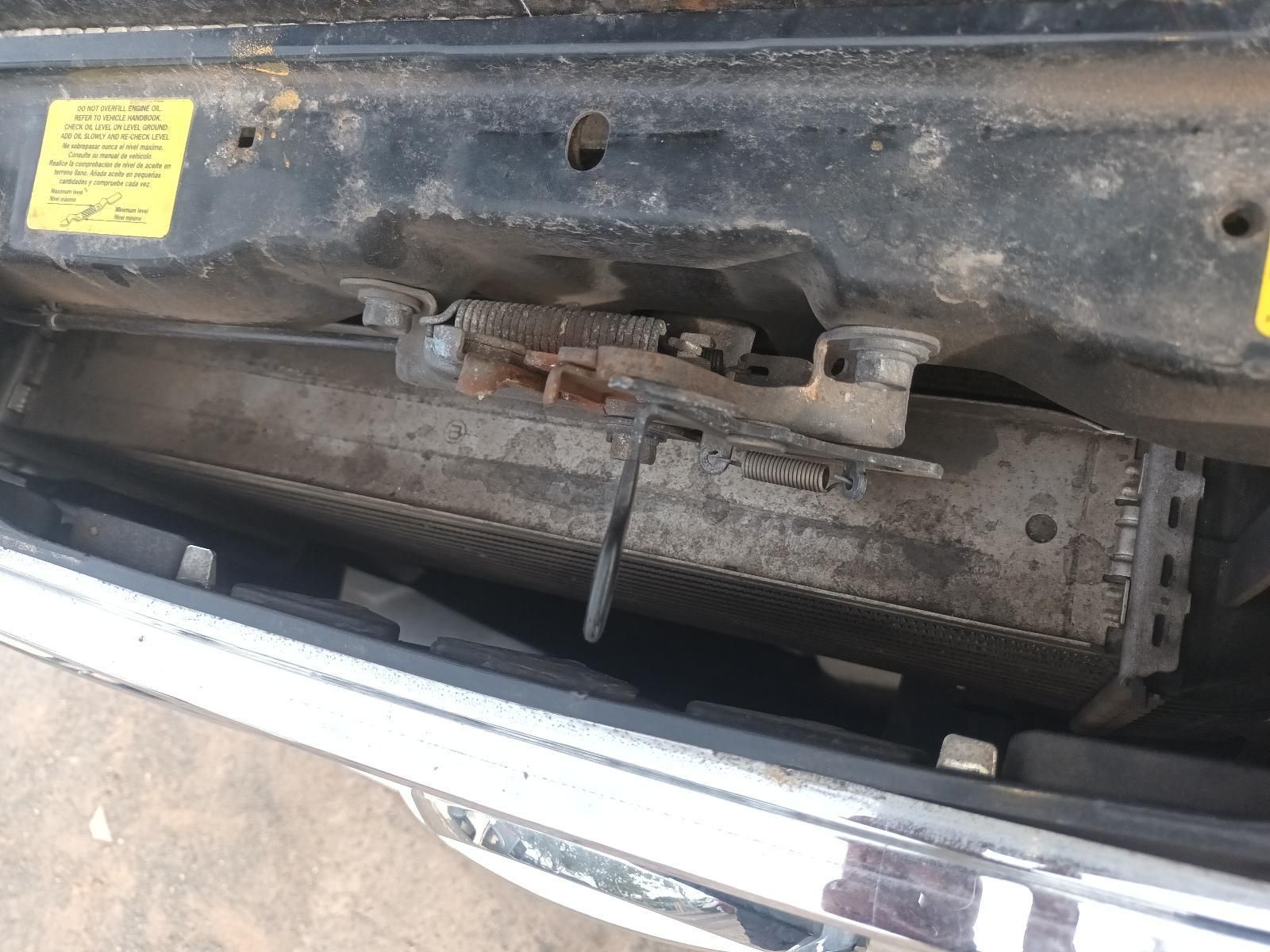 A Radiator is Sitting Under the Hood of a Car — South West 4WD Wreckers In Brisbane, QLD