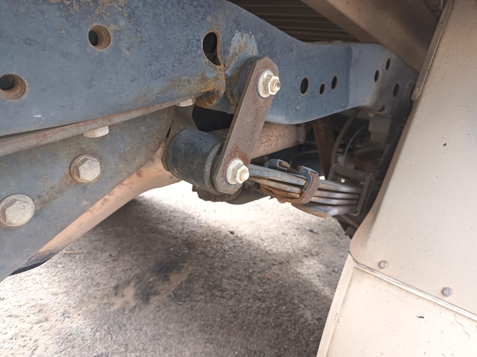 A Close Up of a Suspension System on a Truck — South West 4WD Wreckers In Brisbane, QLD