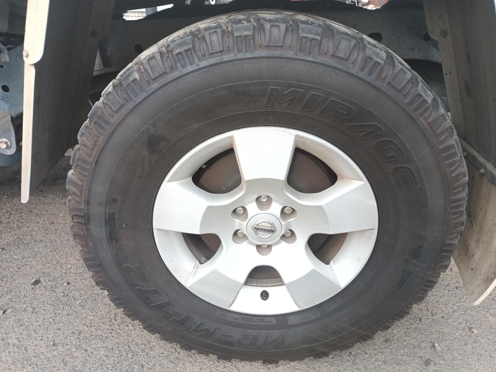 A Close Up of a Tire on a Nissan Truck — South West 4WD Wreckers In Brisbane, QLD