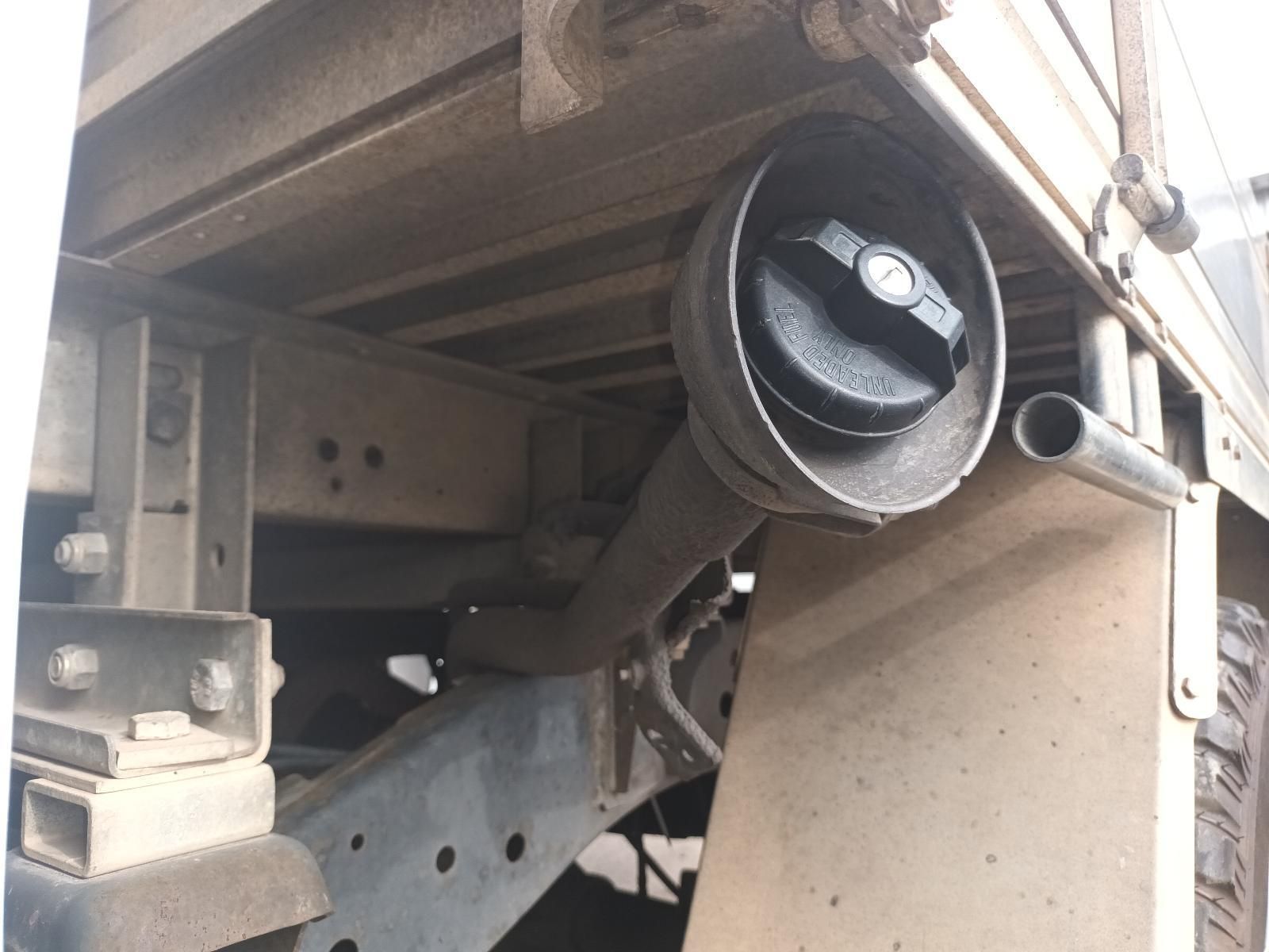 A Fuel Cap is Attached to the Underside of a Truck — South West 4WD Wreckers In Brisbane, QLD