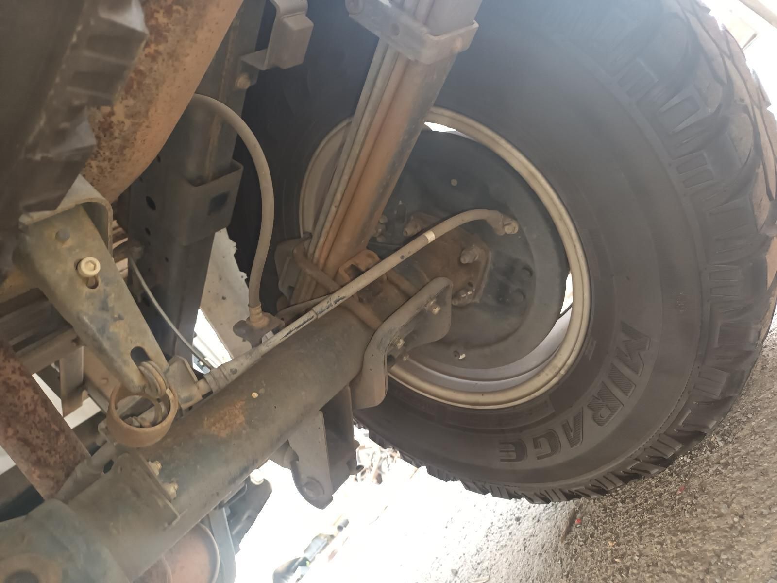 A Close Up of the Underside of a Jeep Tire — South West 4WD Wreckers In Brisbane, QLD