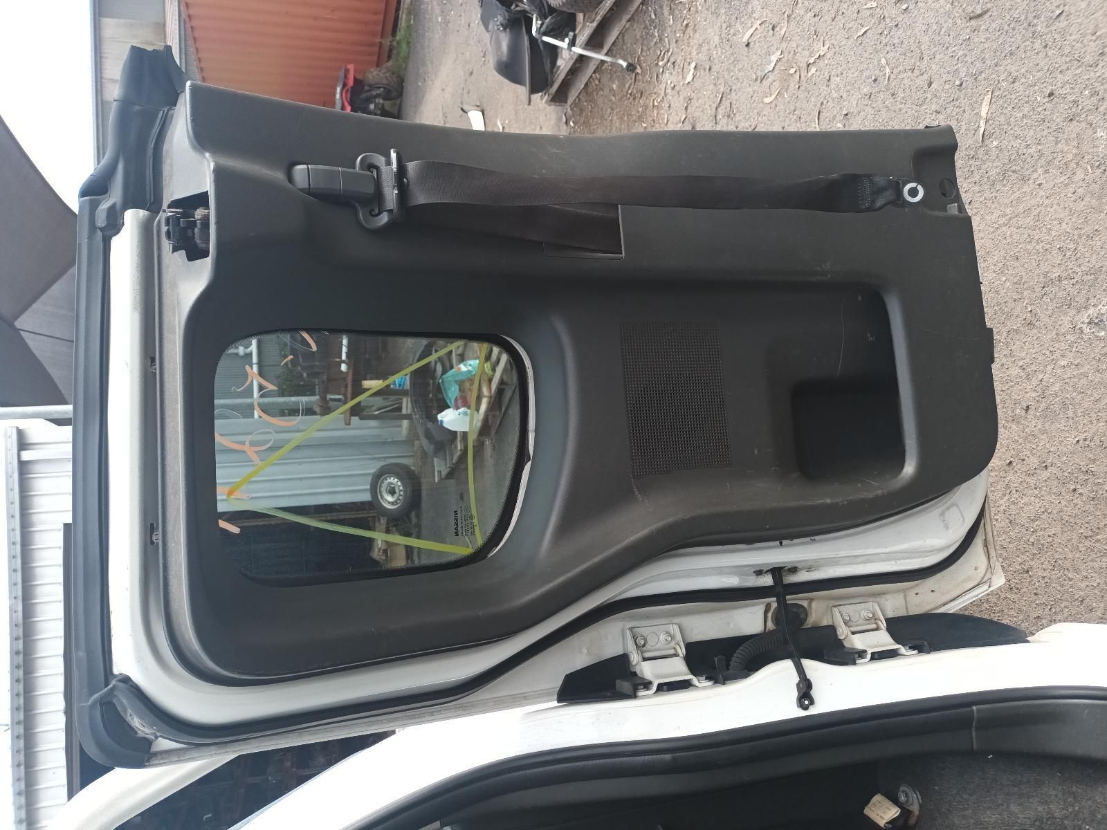 The Back Door of a White Car with the Door Open — South West 4WD Wreckers In Brisbane, QLD