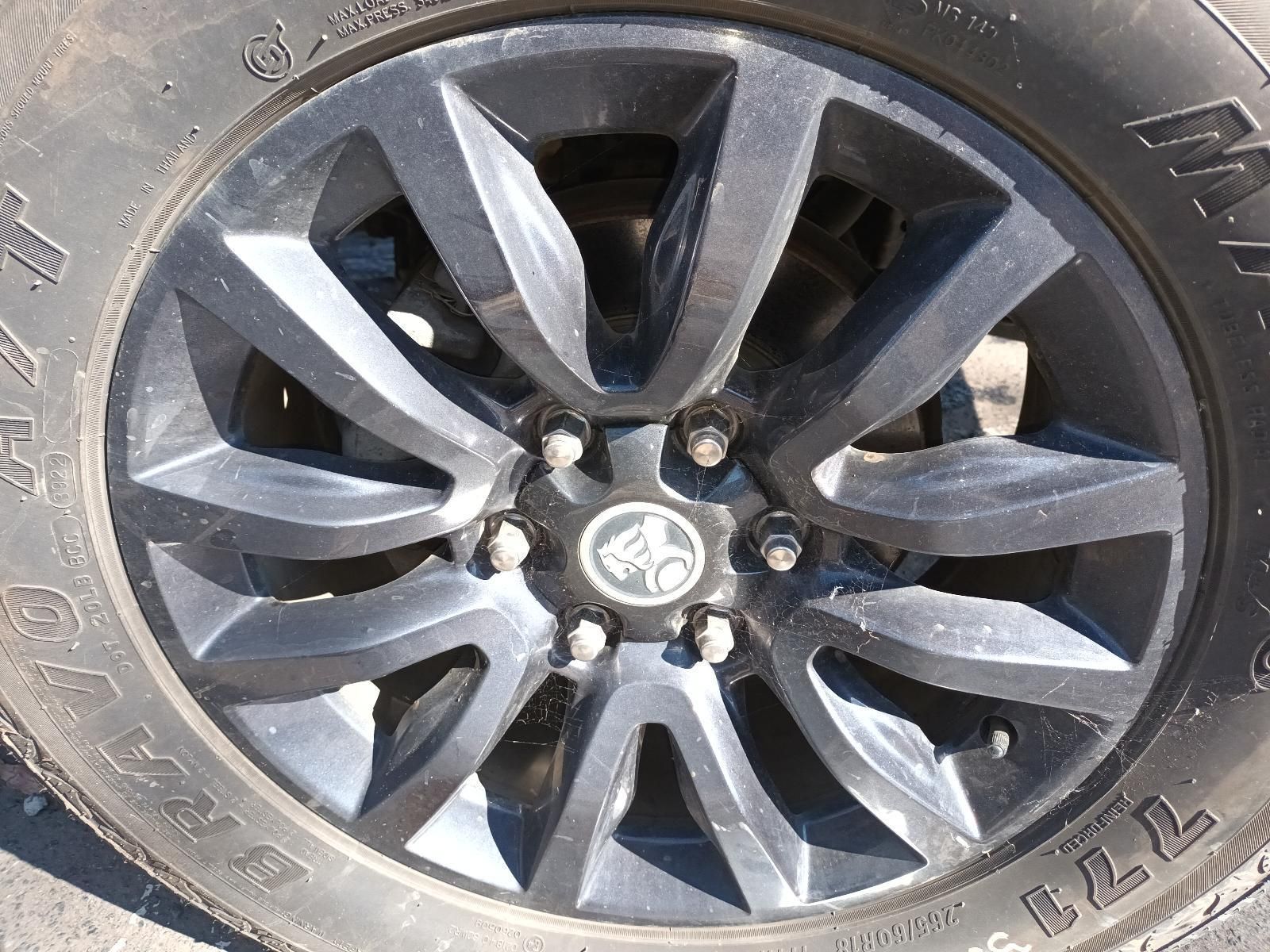 A Close Up of a Car Wheel with a Tire on It — South West 4WD Wreckers in Harristown, QLD
