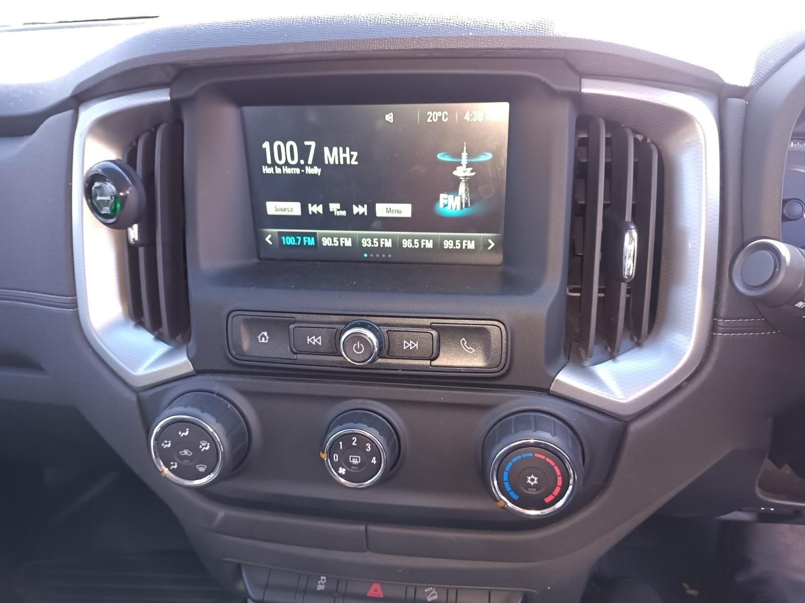 The Dashboard of a Car with a Radio and Climate Control — South West 4WD Wreckers in Harristown, QLD