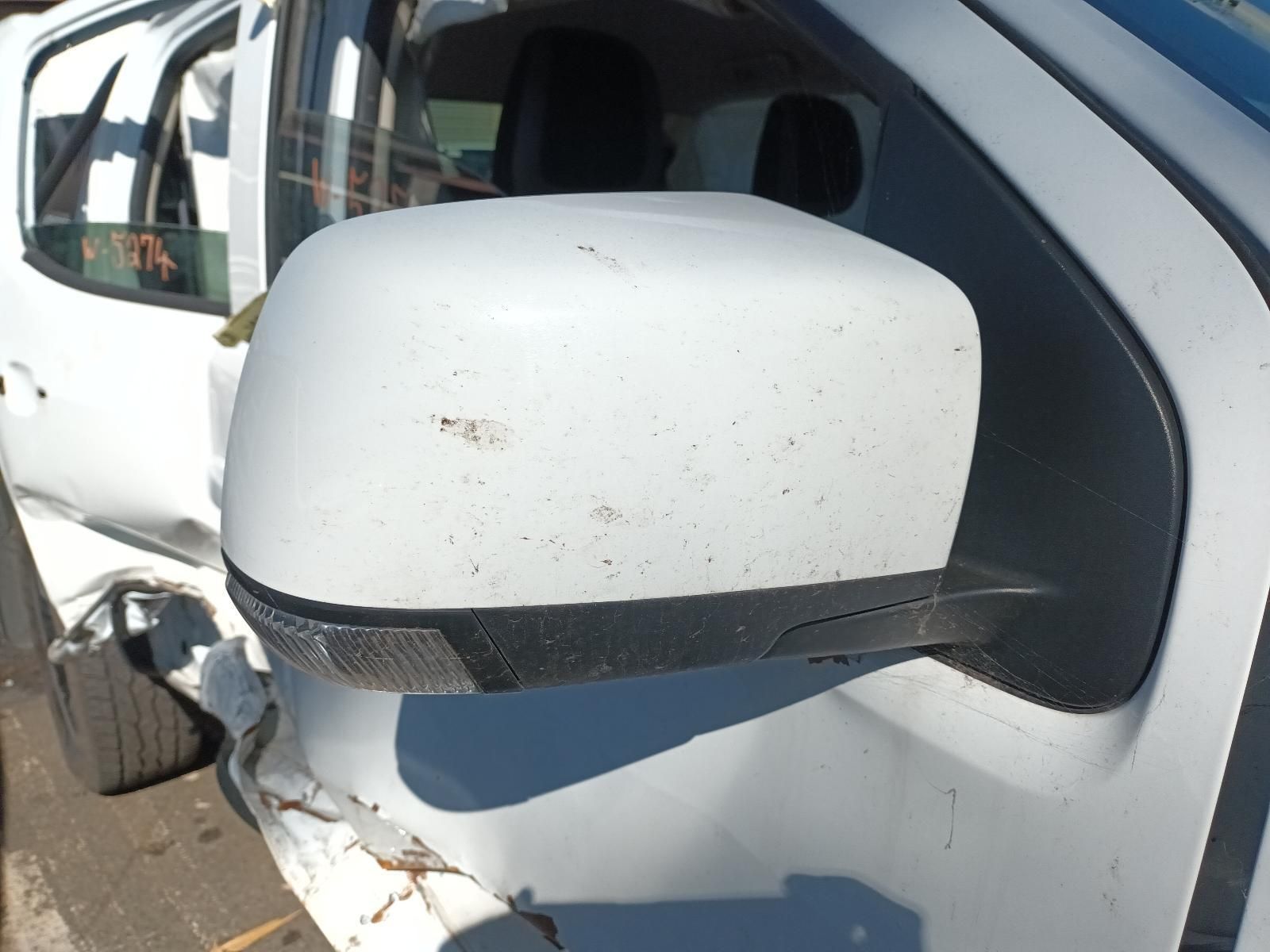 A Close Up of a Side Mirror on a White Car — South West 4WD Wreckers in Harristown, QLD