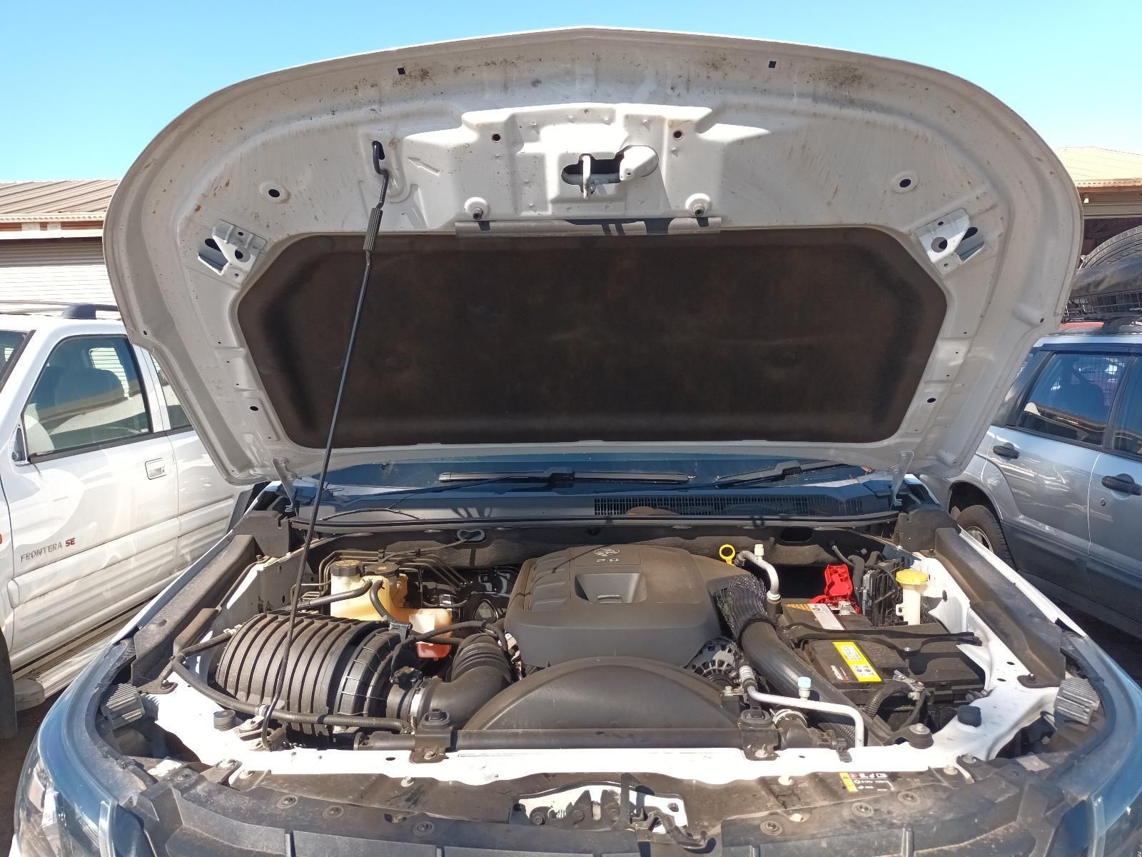 The Hood of a Car is Open Showing the Engine — South West 4WD Wreckers in Harristown, QLD