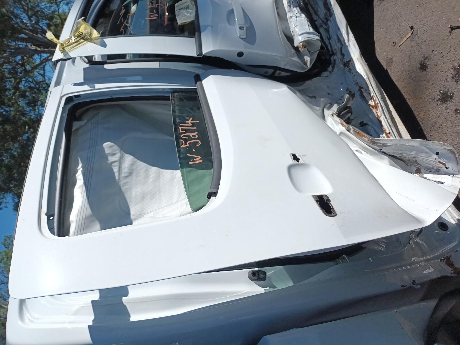 A White Car with the Words Written on It — South West 4WD Wreckers in Harristown, QLD