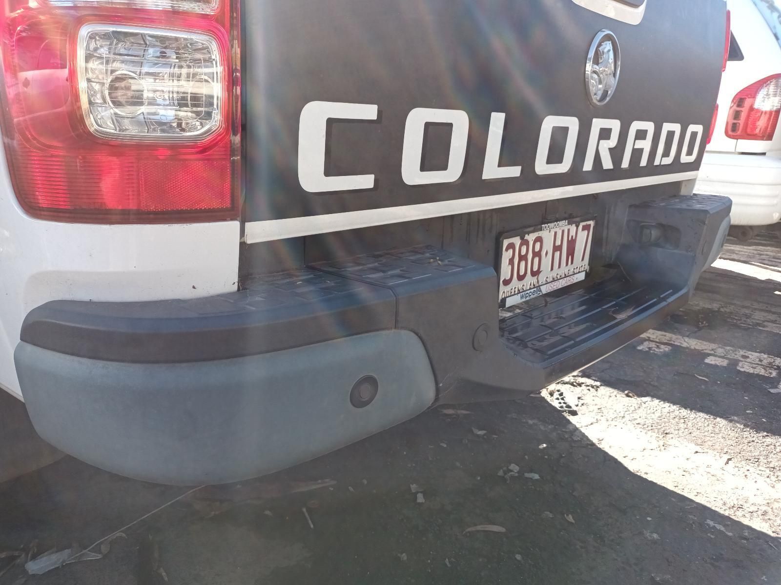 A Black and White Colorado Truck — South West 4WD Wreckers in Harristown, QLD
