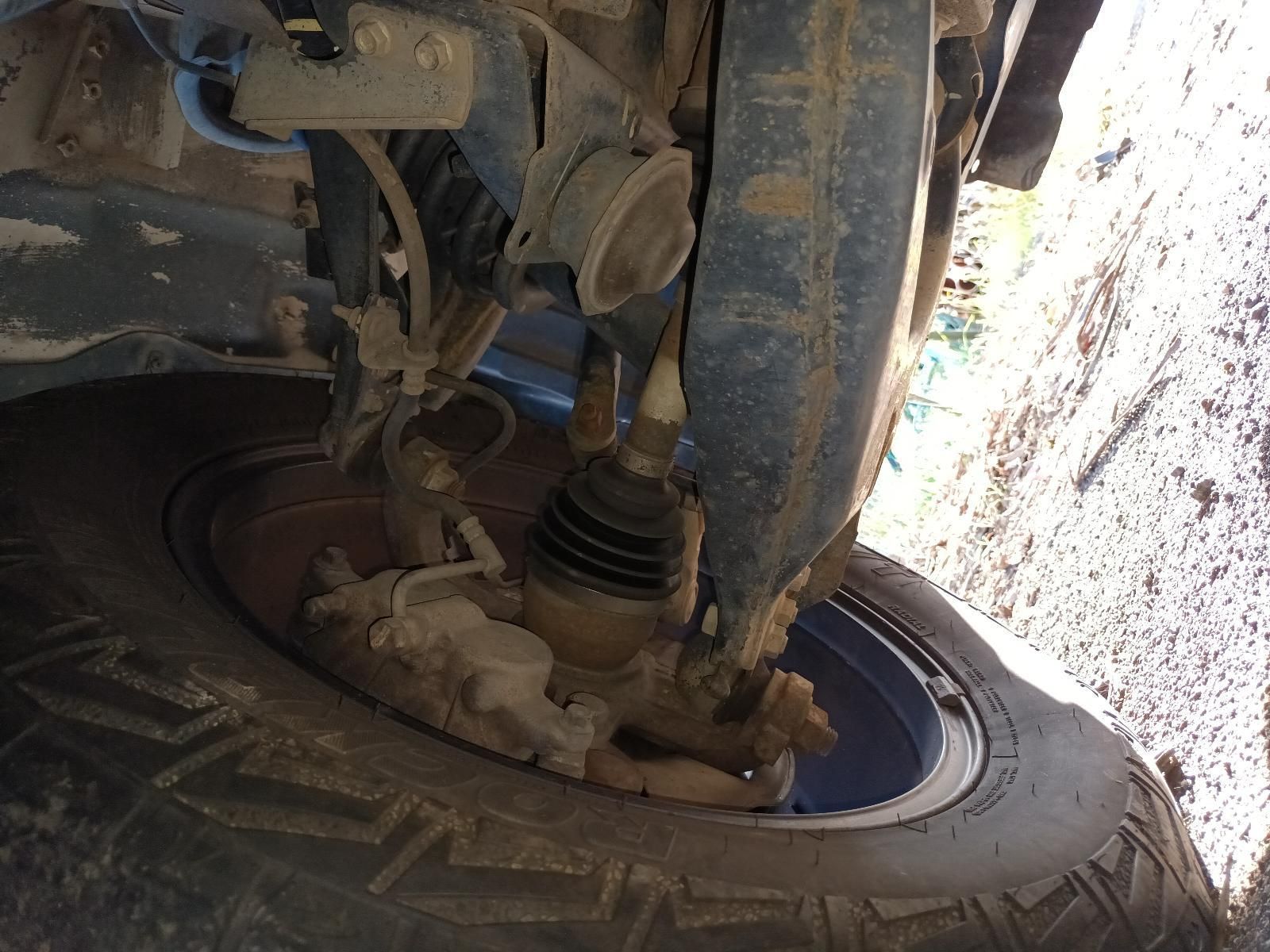 A Close Up of a Tire on a Vehicle — South West 4WD Wreckers In Harristown, QLD