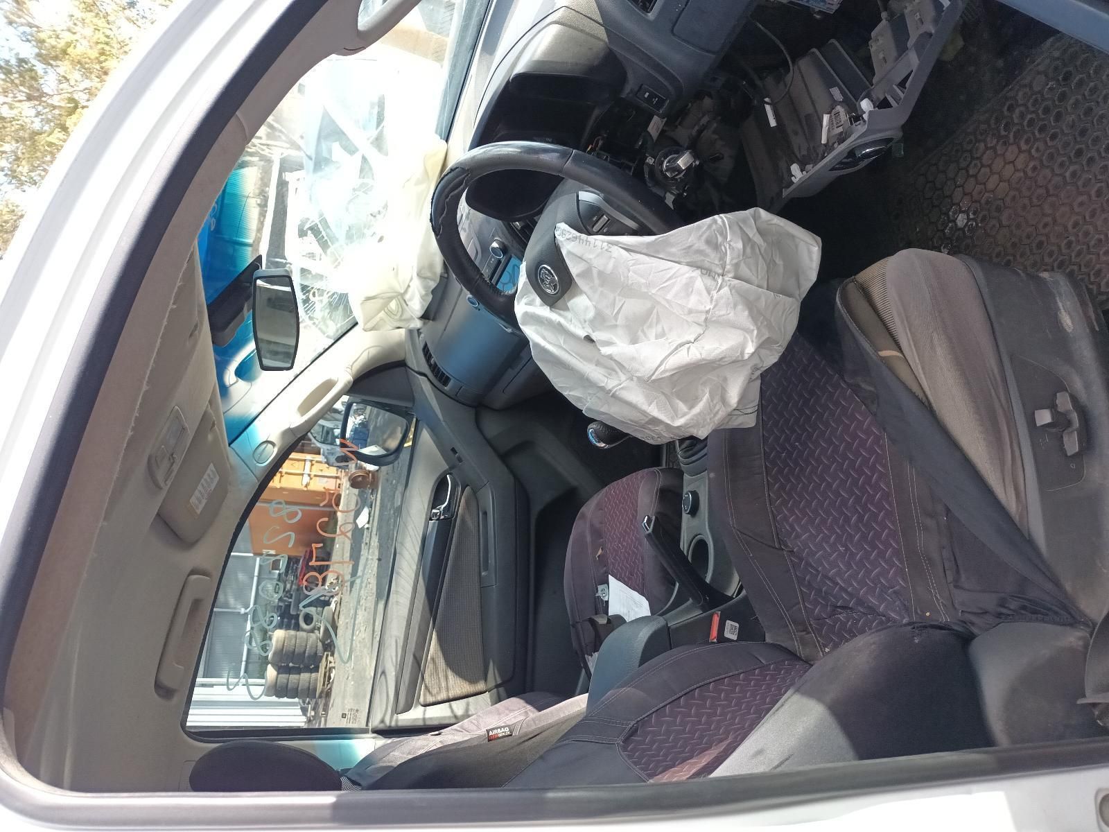 The Inside of a Car With a Broken Steering Wheel and Airbag — South West 4WD Wreckers In Harristown, QLD