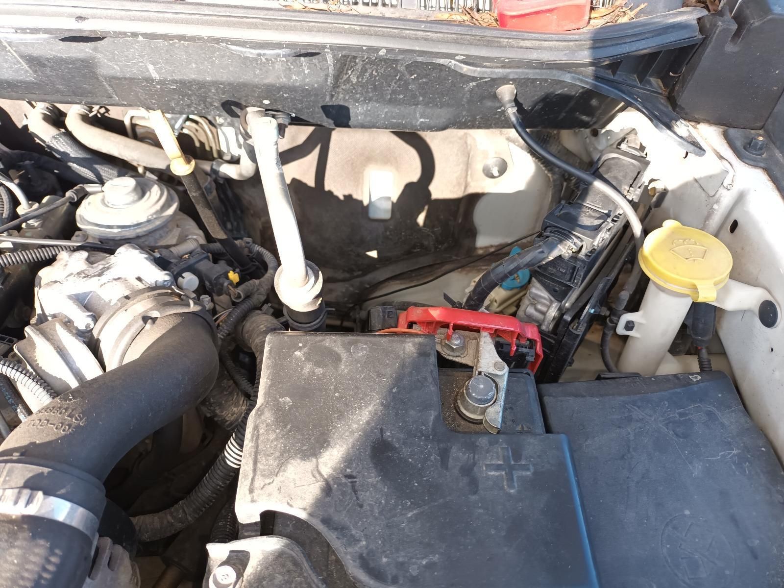 A Close Up of the Engine of a Car With a Yellow Cap on It — South West 4WD Wreckers In Harristown, QLD