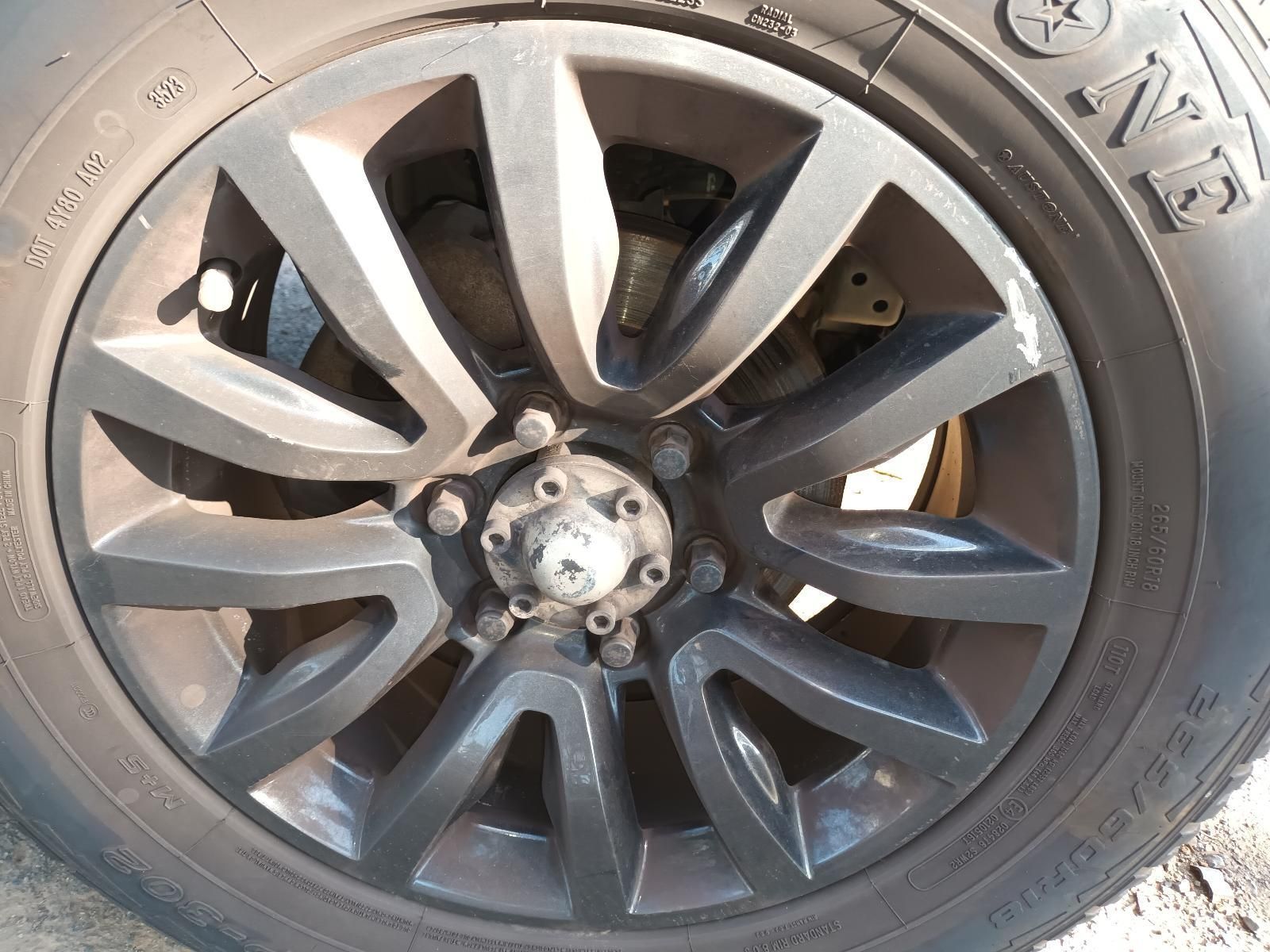 A Close Up of a Car Wheel With a Tire on It — South West 4WD Wreckers In Harristown, QLD