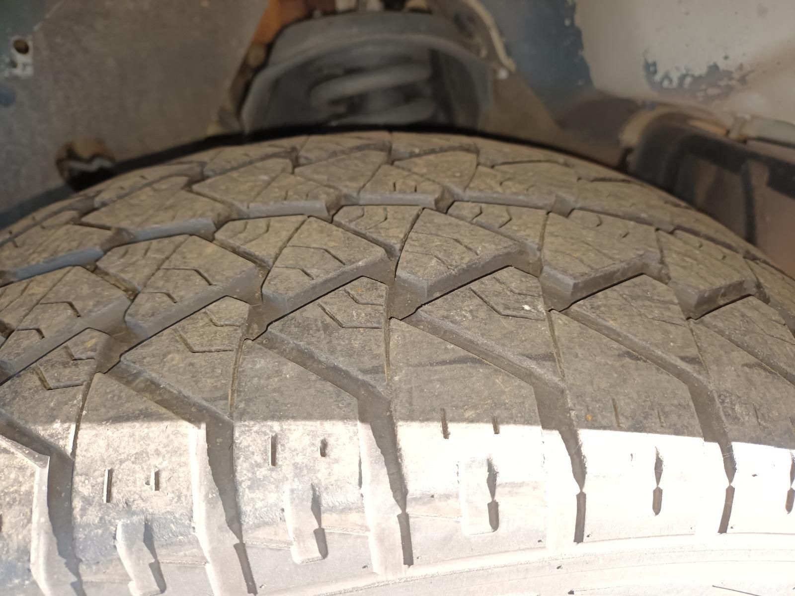 A Close Up of a Tire That Says R on It — South West 4WD Wreckers In Harristown, QLD