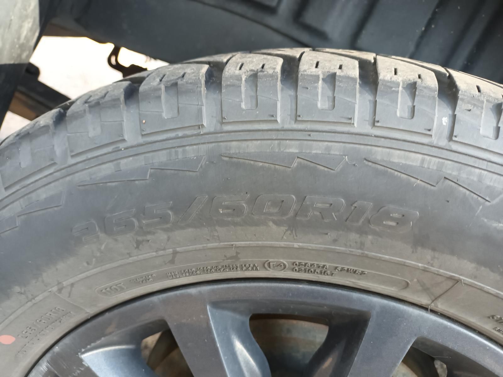 A Close Up of a Tire on a Black Wheel — South West 4WD Wreckers In Harristown, QLD
