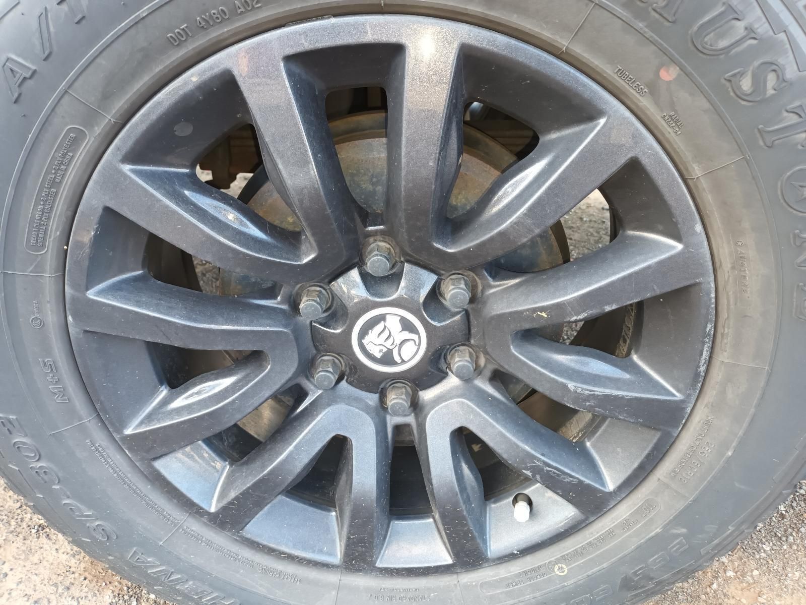 A Close Up of a Car Wheel With a Tire on It — South West 4WD Wreckers In Harristown, QLD