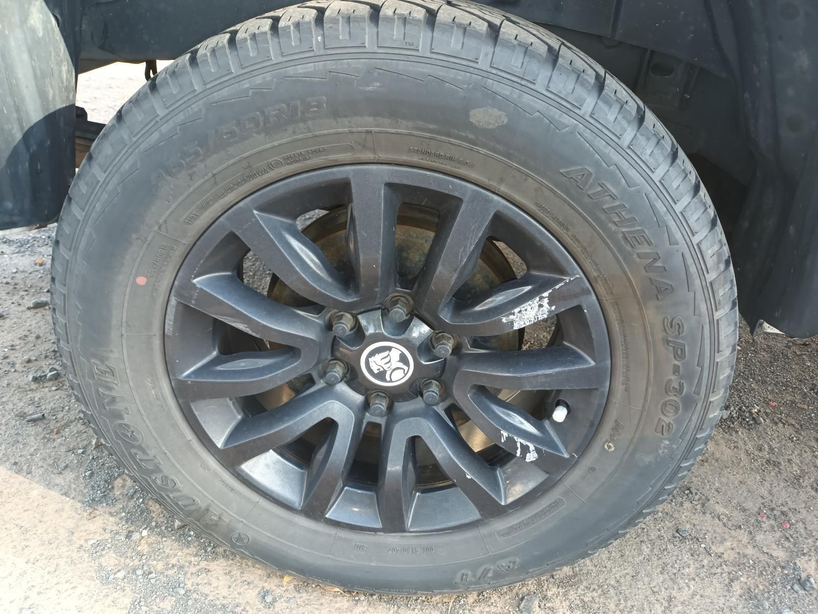 A Close Up of a Black Tire on a Car — South West 4WD Wreckers In Harristown, QLD