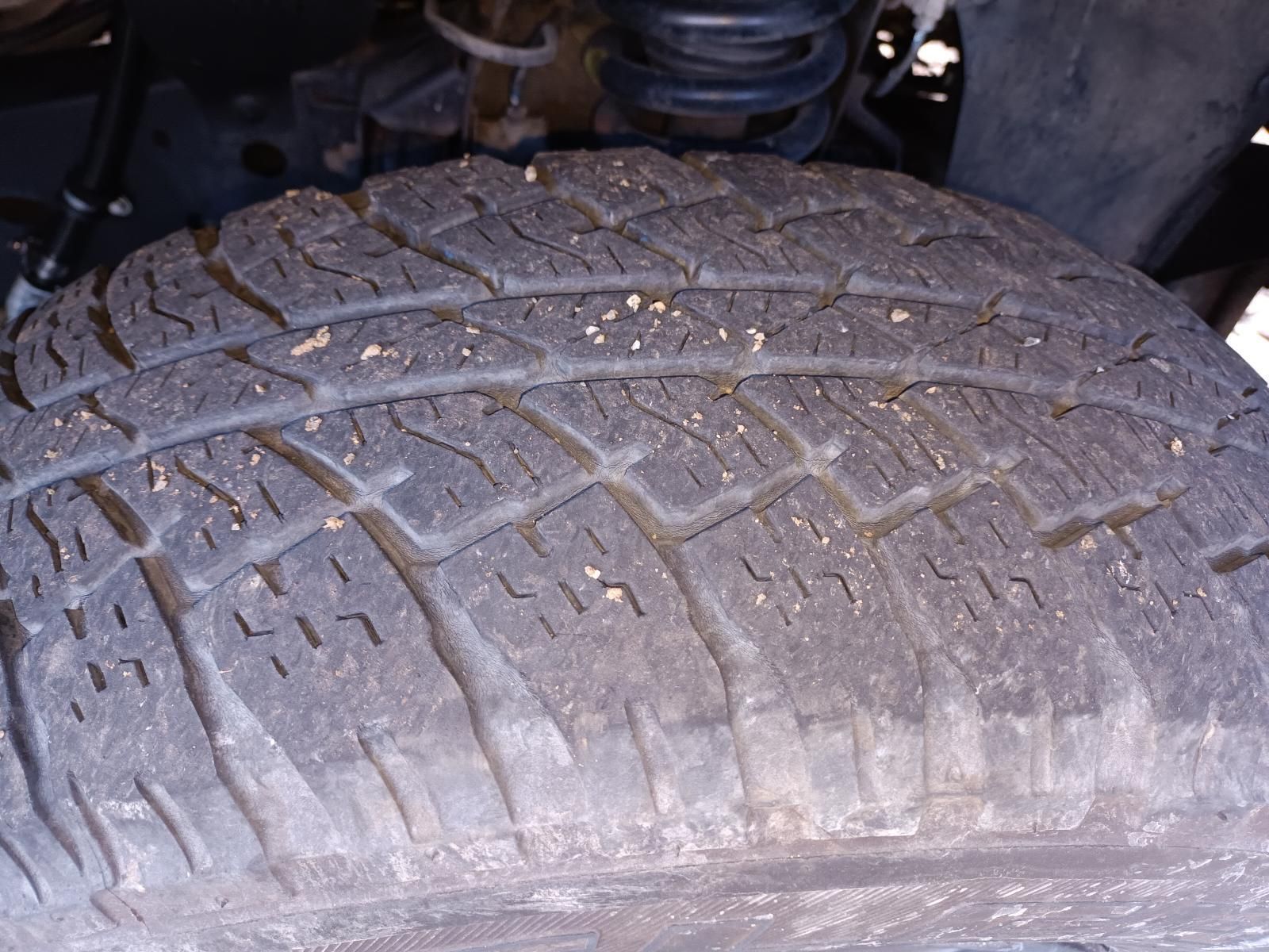 A Close Up of a Tire with a Lot of Holes in It — South West 4WD Wreckers in Harristown, QLD