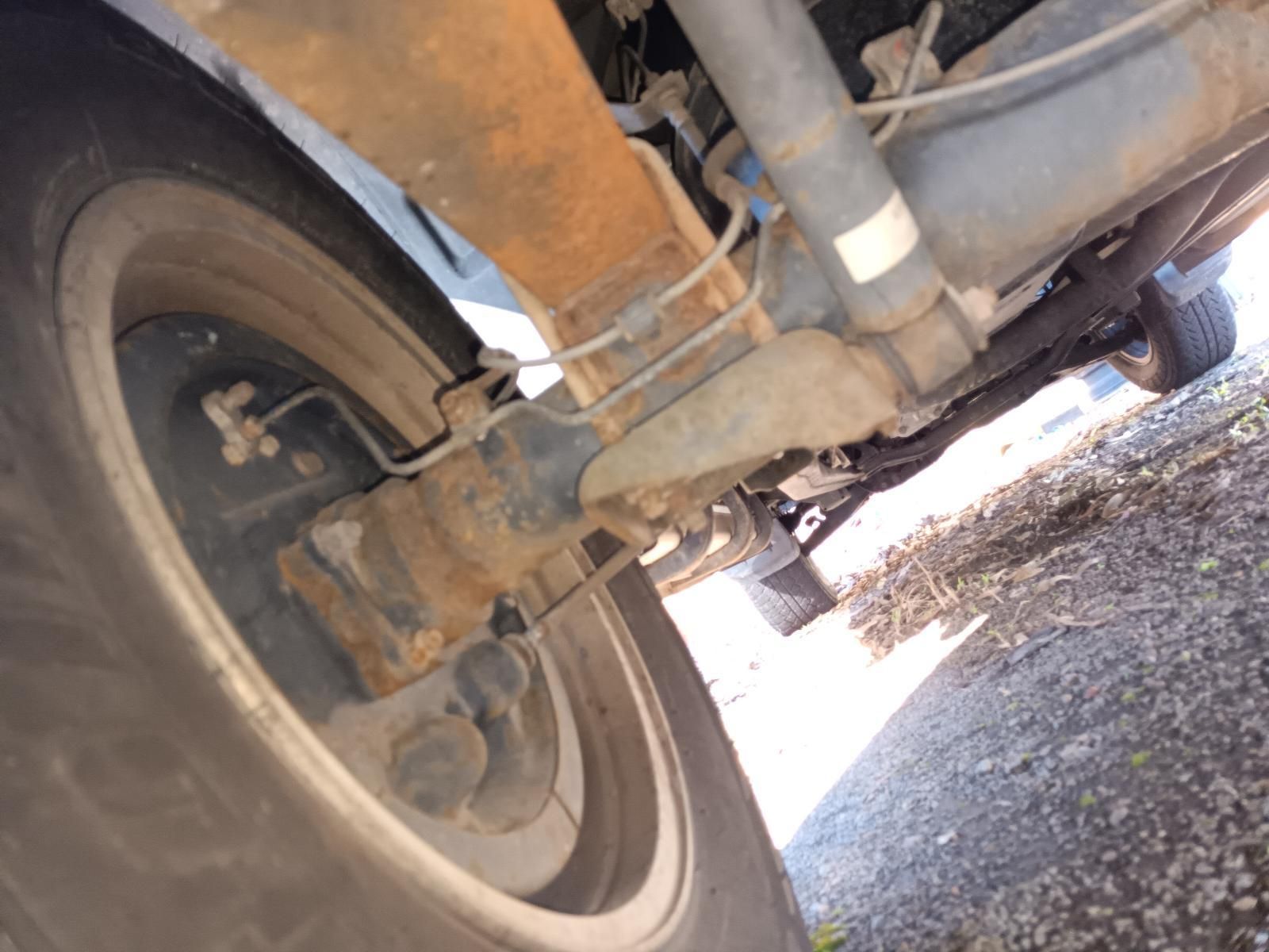 A Close Up of the Underside of a Truck 's Wheel — South West 4WD Wreckers in Harristown, QLD