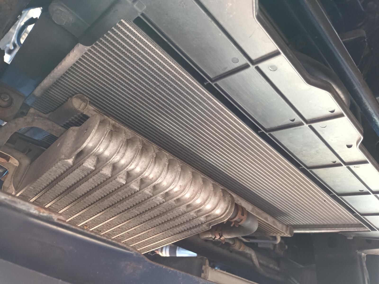 A Radiator is Sitting Underneath the Hood of a Car — South West 4WD Wreckers in Harristown, QLD