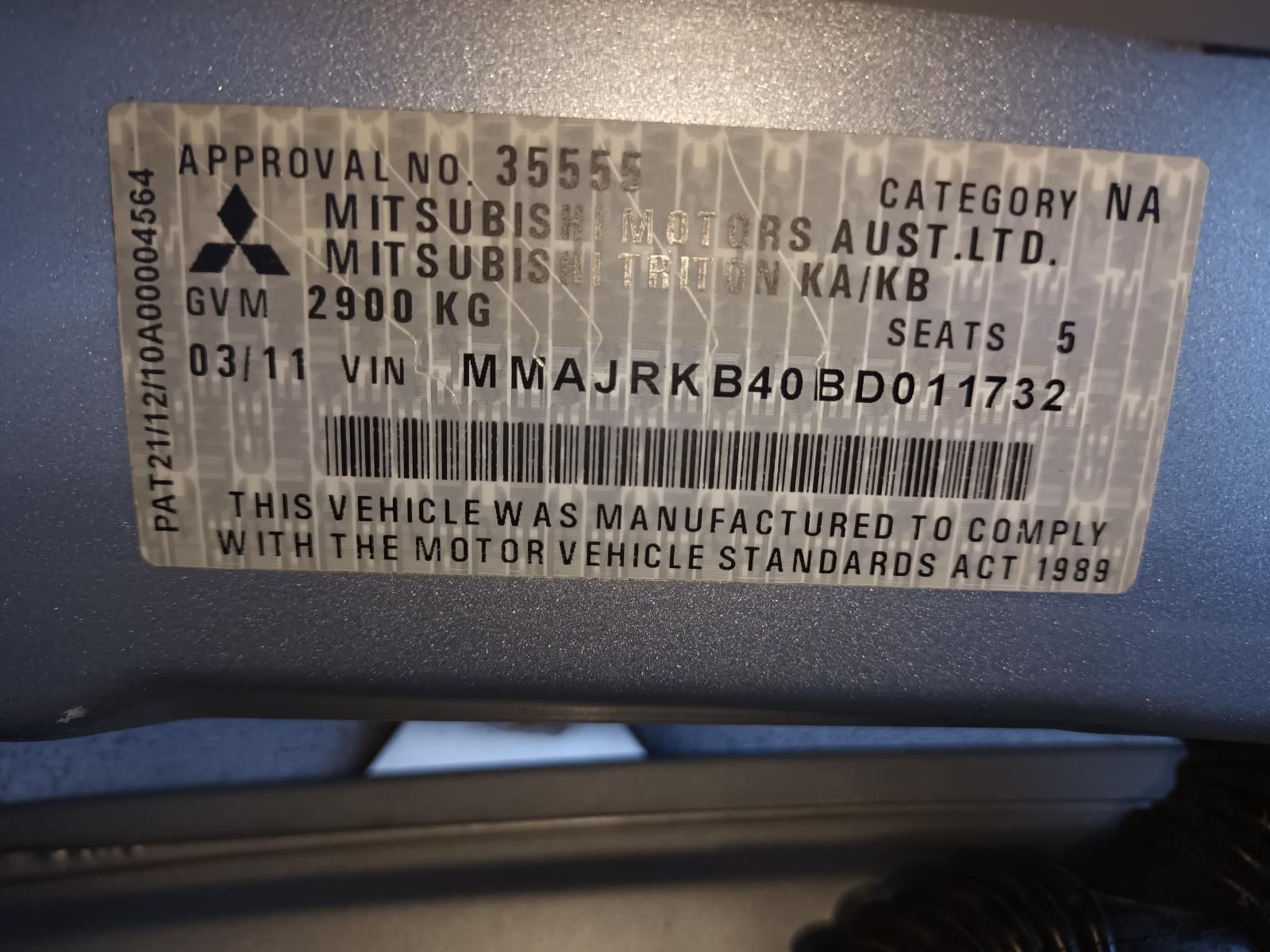 A Sticker on the Side of a Car — South West 4WD Wreckers in Harristown, QLD